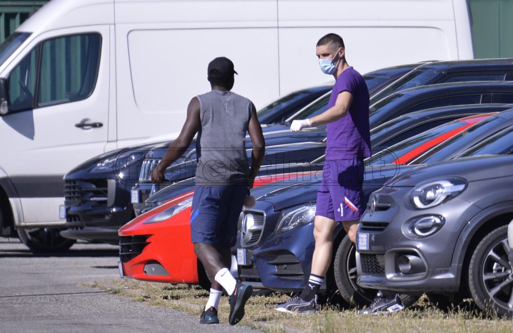 CORONAVIRUS. RITIRO FIORENTINA. MILENKOVIC