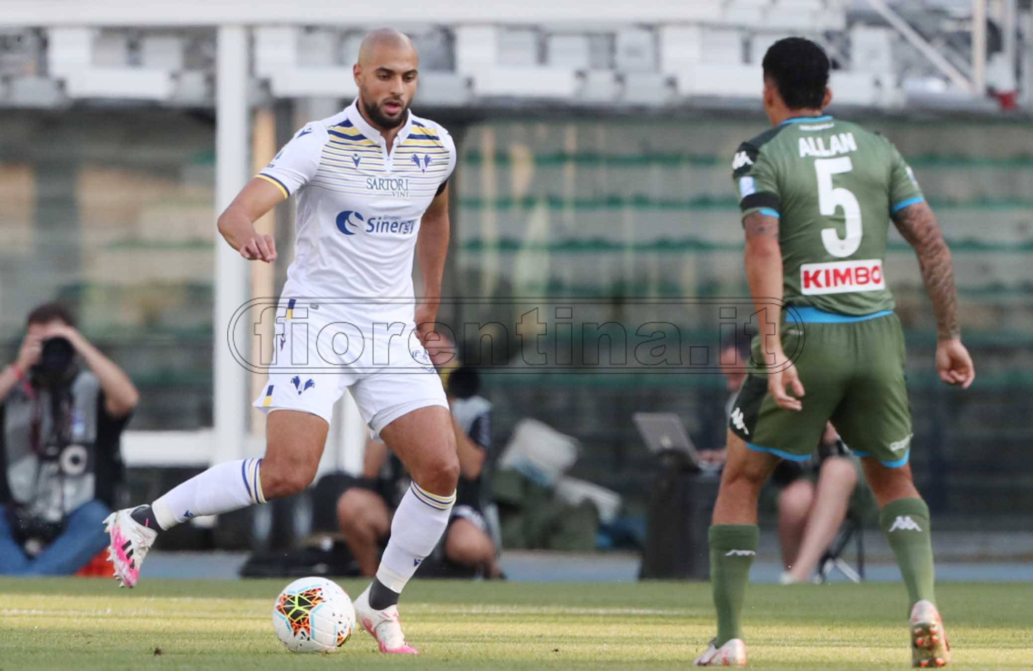 Amrabat, primo assist in stagione contro la 'sua' Fiorentina