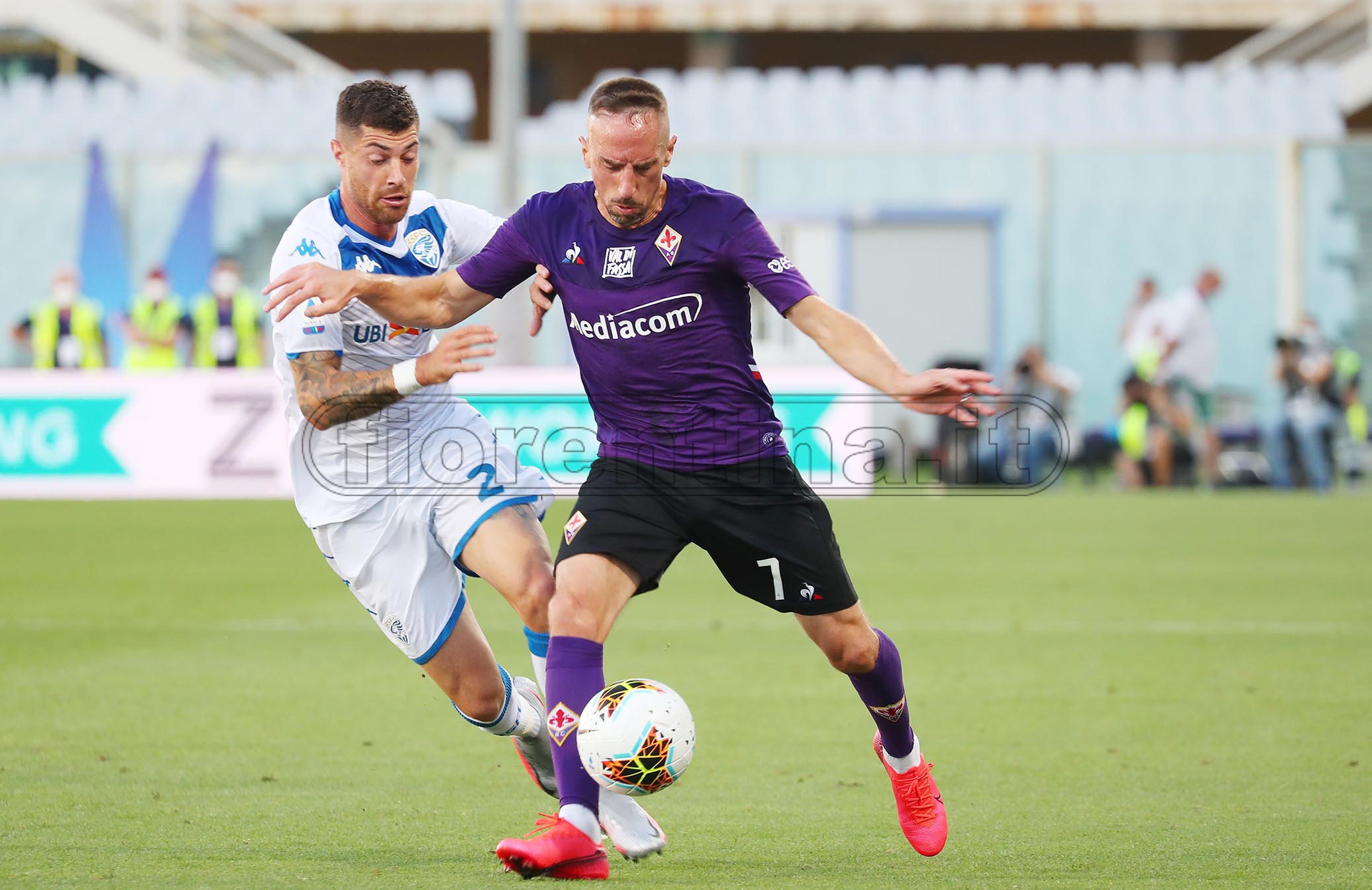 Notte viola all'Olimpico: è già tempo di esami per tutti