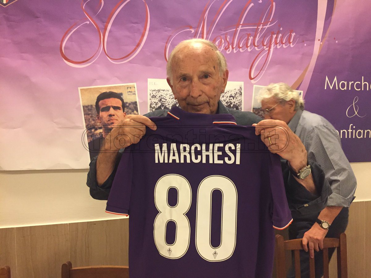 Ex viola, tanti auguri a Rino Marchesi: con la Fiorentina fu uno degli artefici del 'double'
