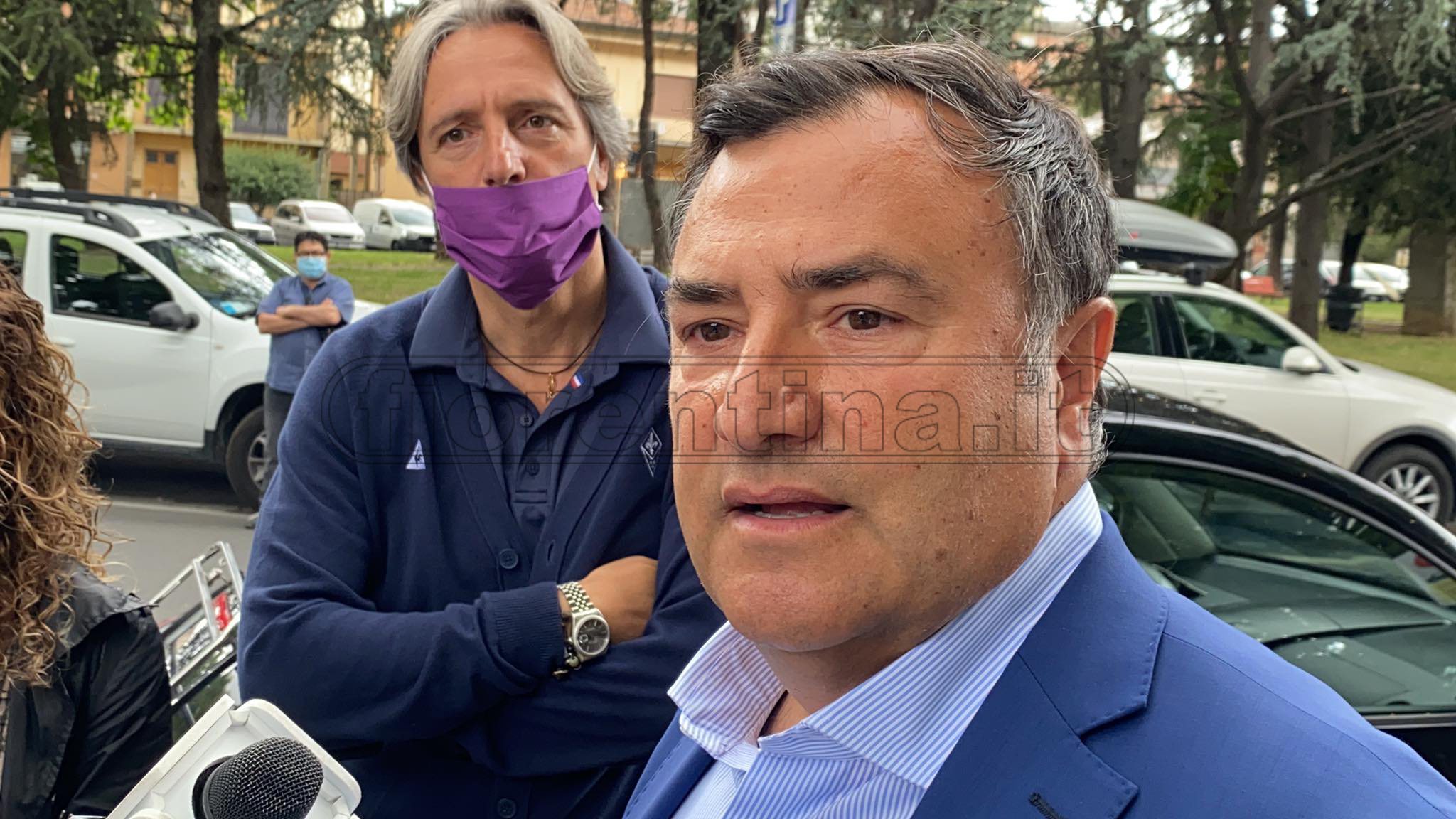 Barone incontra Fossi a Campi: "Iniziamo il processo per lo stadio" (VIDEO VI.IT)