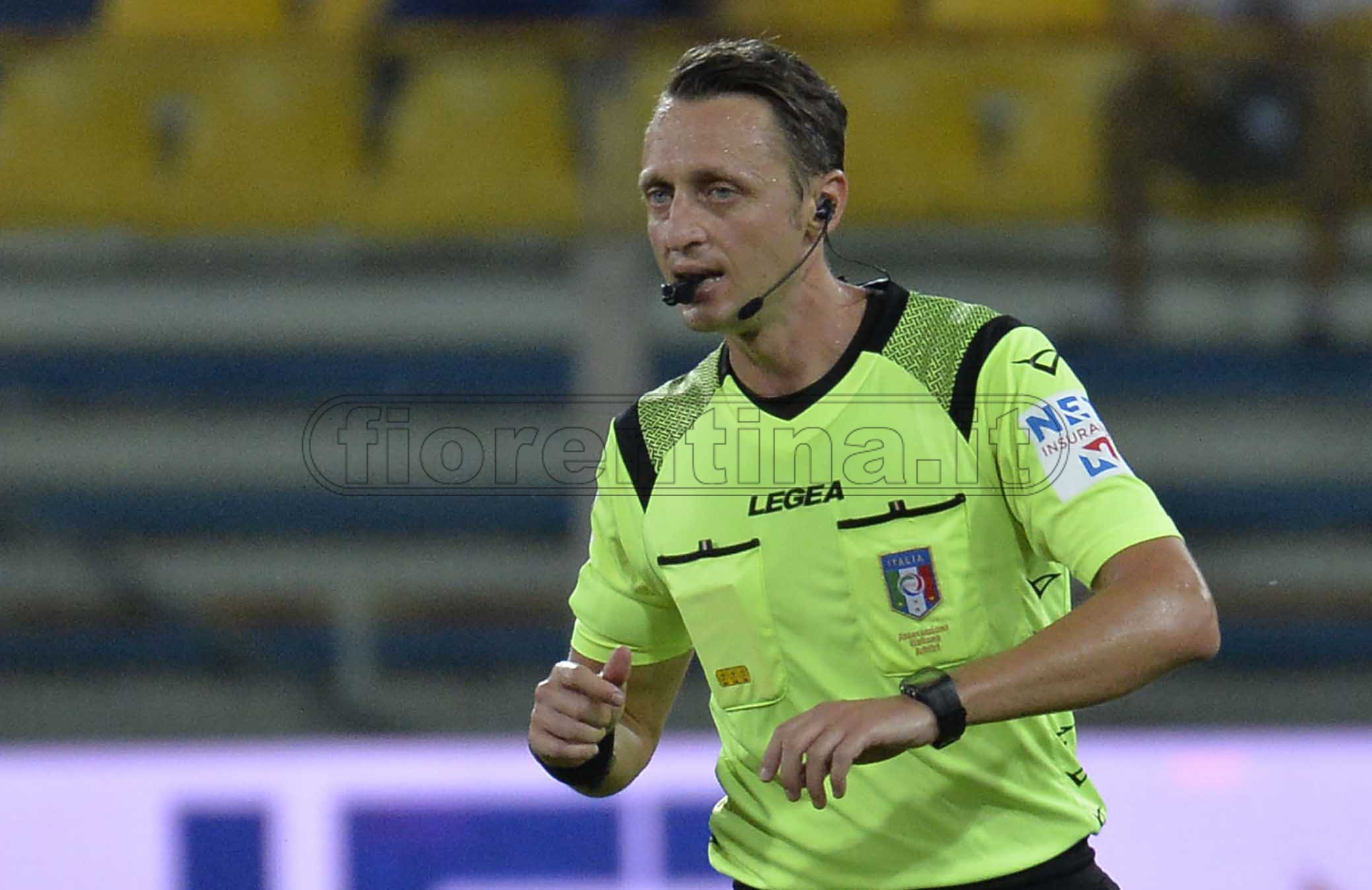 Milan-Fiorentina, a dirigere la gara sarà Rosario Abisso. Mazzoleni al VAR