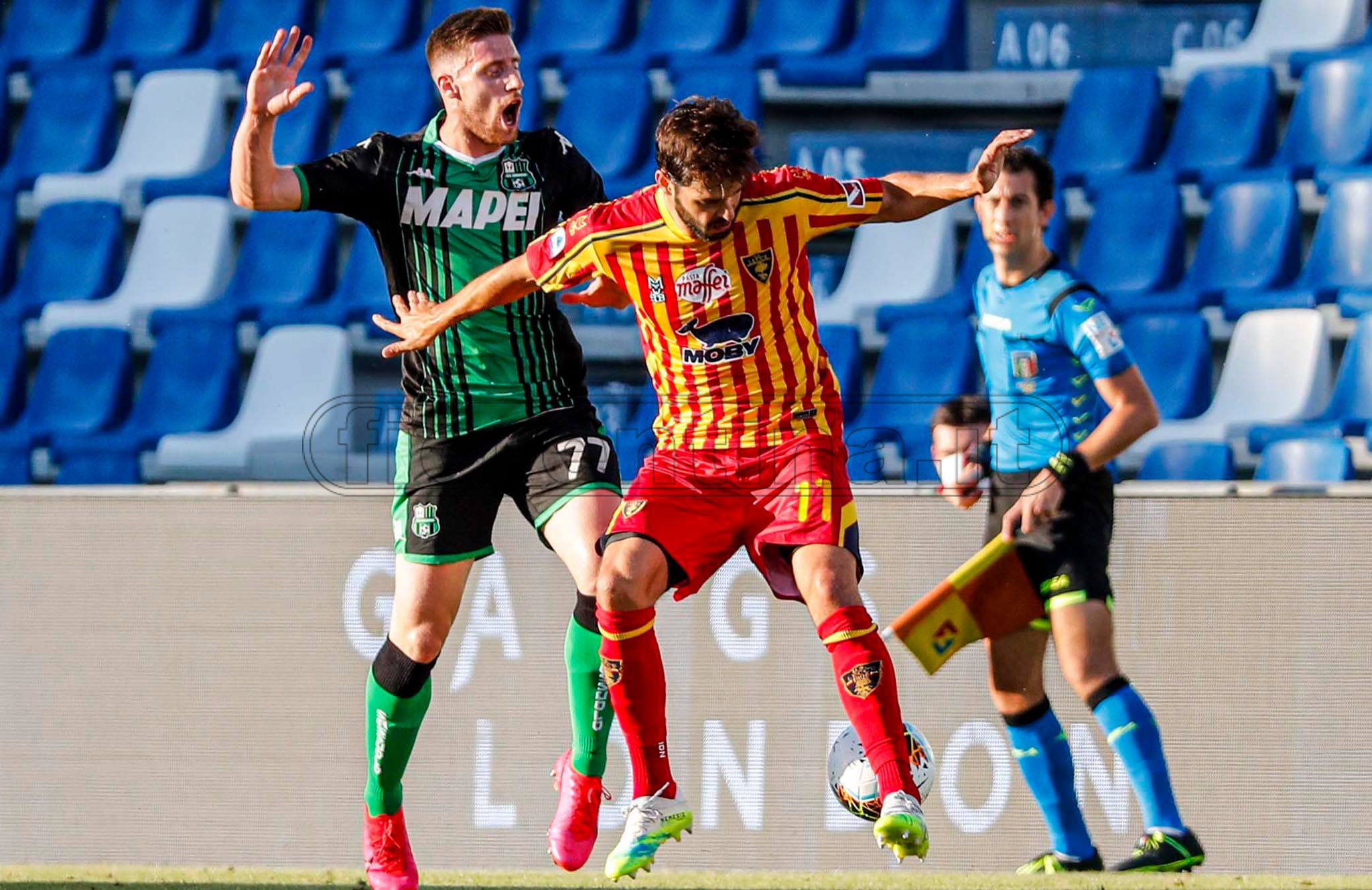 Serie A, il Sassuolo vince ancora. Battuto un coriaceo Lecce