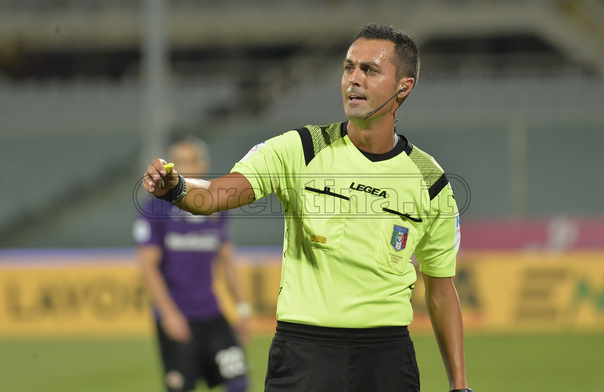 Di Bello 'graziato': doveva stare fermo 2 mesi dopo Juve-Bologna, arbitrerà la Fiorentina lunedì