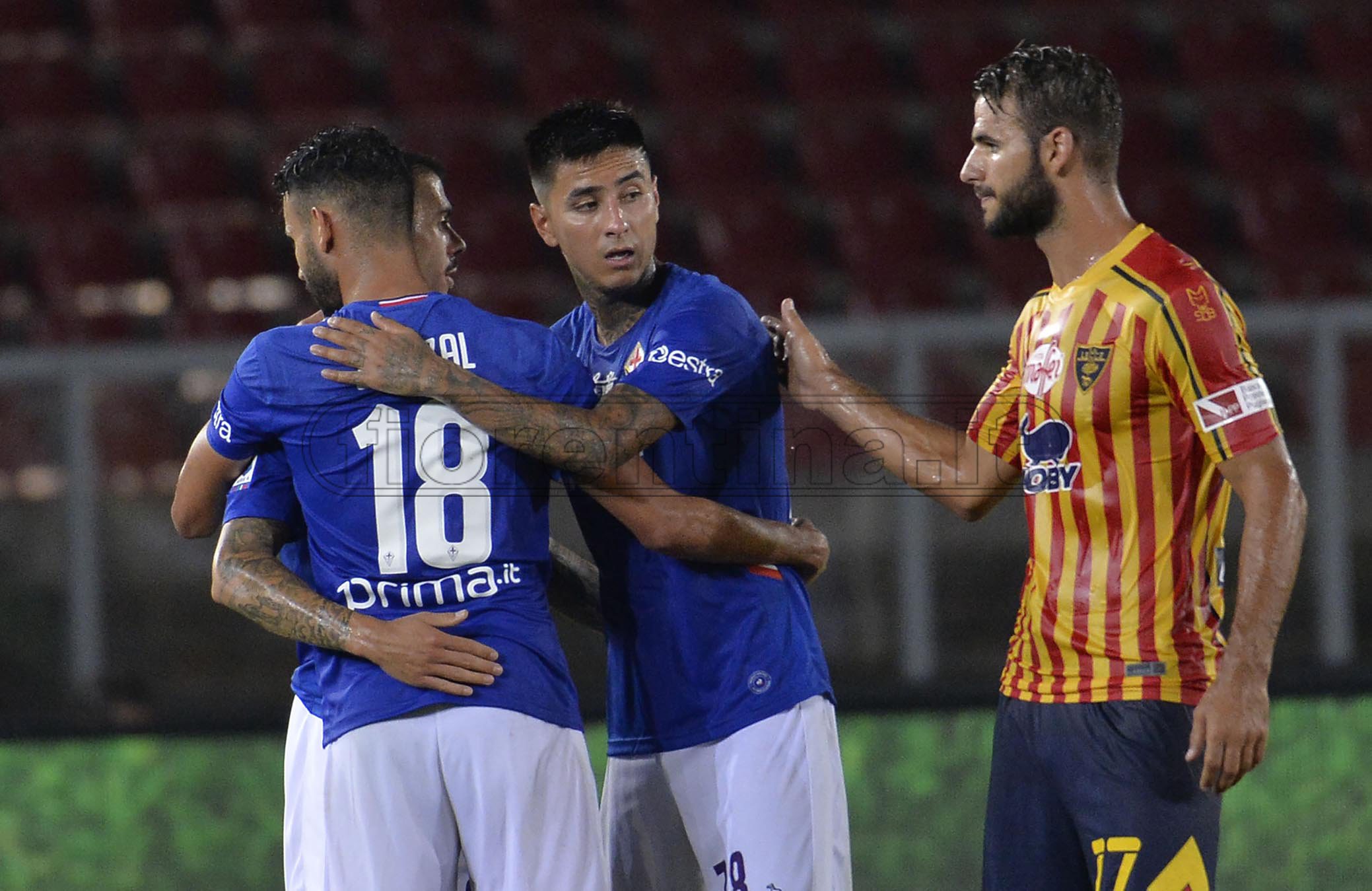 Le immagini di Lecce-Fiorentina nella fotogallery di VI.IT