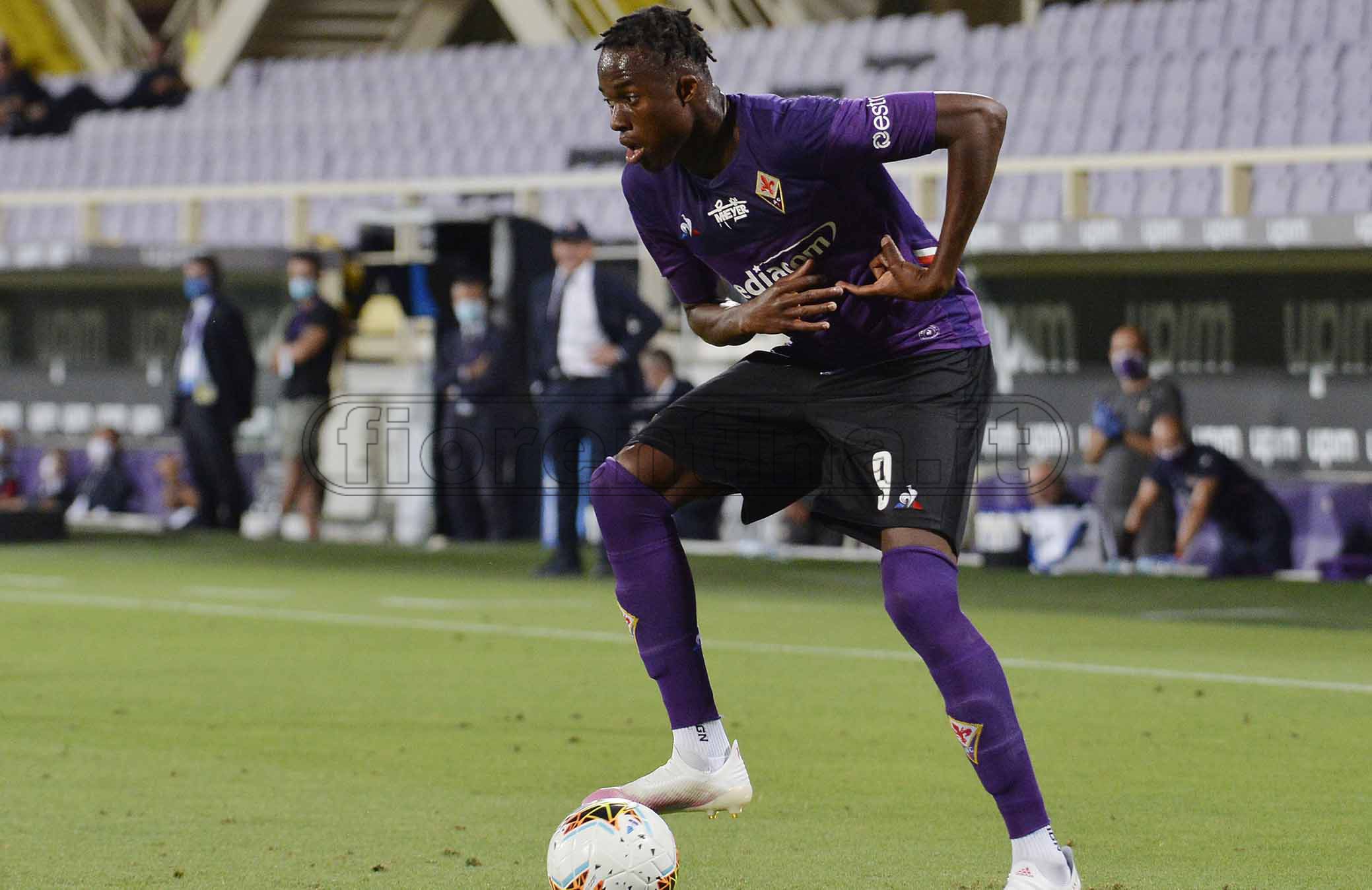 Kouame: "Vorrei giocare la Champions e vincere un trofeo qui. Sono in un grande club"
