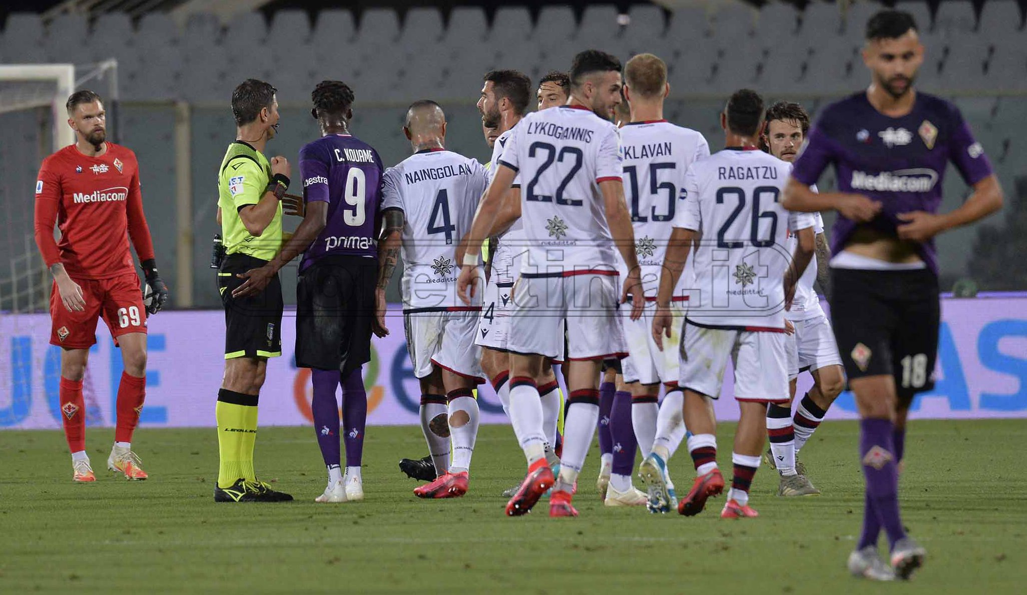 Le immagini di Fiorentina-Cagliari nella fotogallery di VI.IT