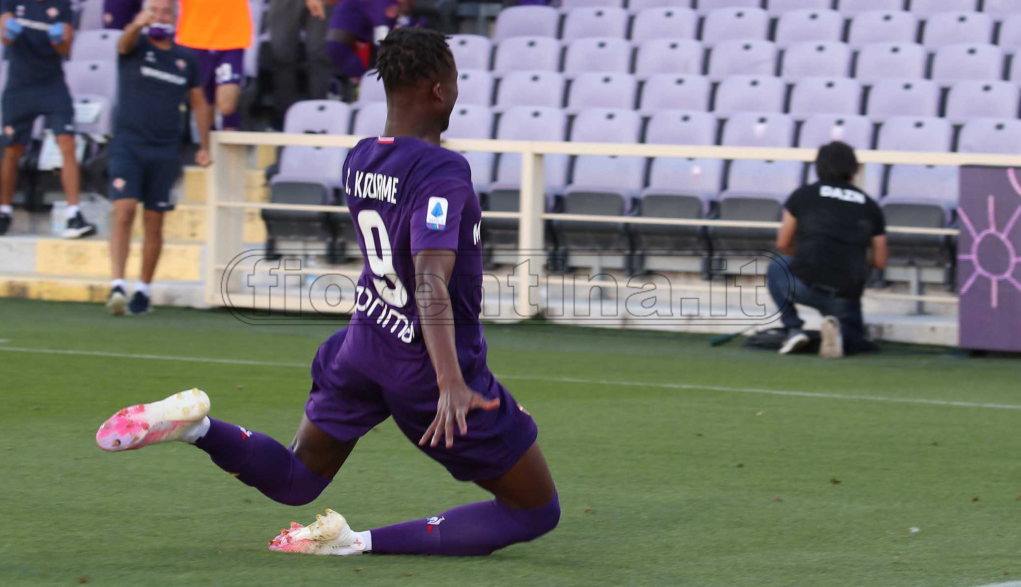 Roma-Fiorentina, la FORMAZIONE dei TIFOSI: 3-5-2 con Kouame in attacco
