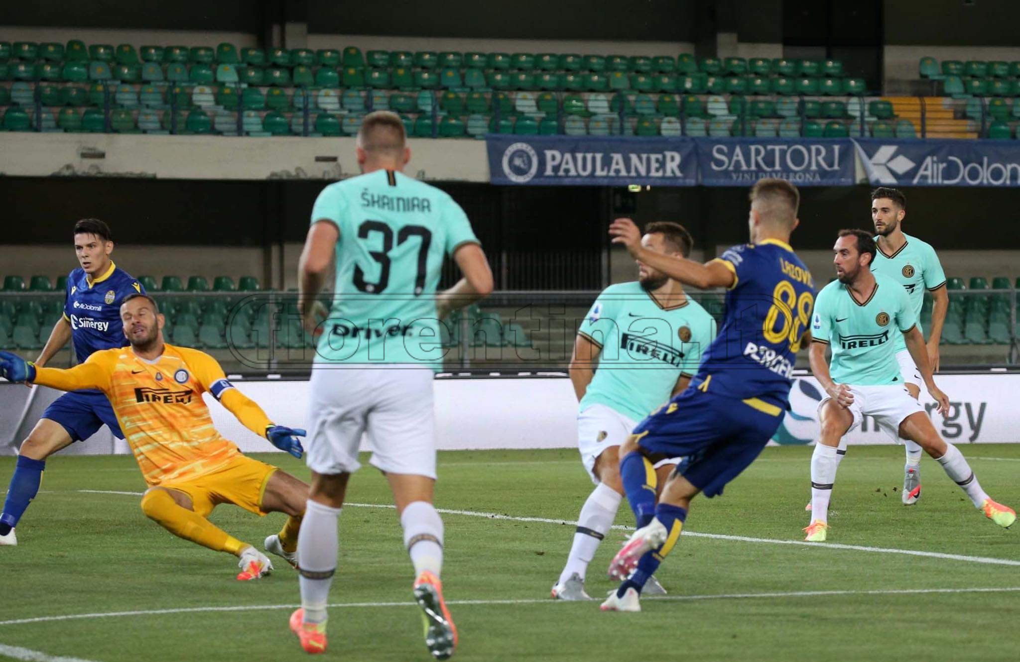 Serie A, Hellas Verona-Inter finisce 2-2. Bene Amrabat