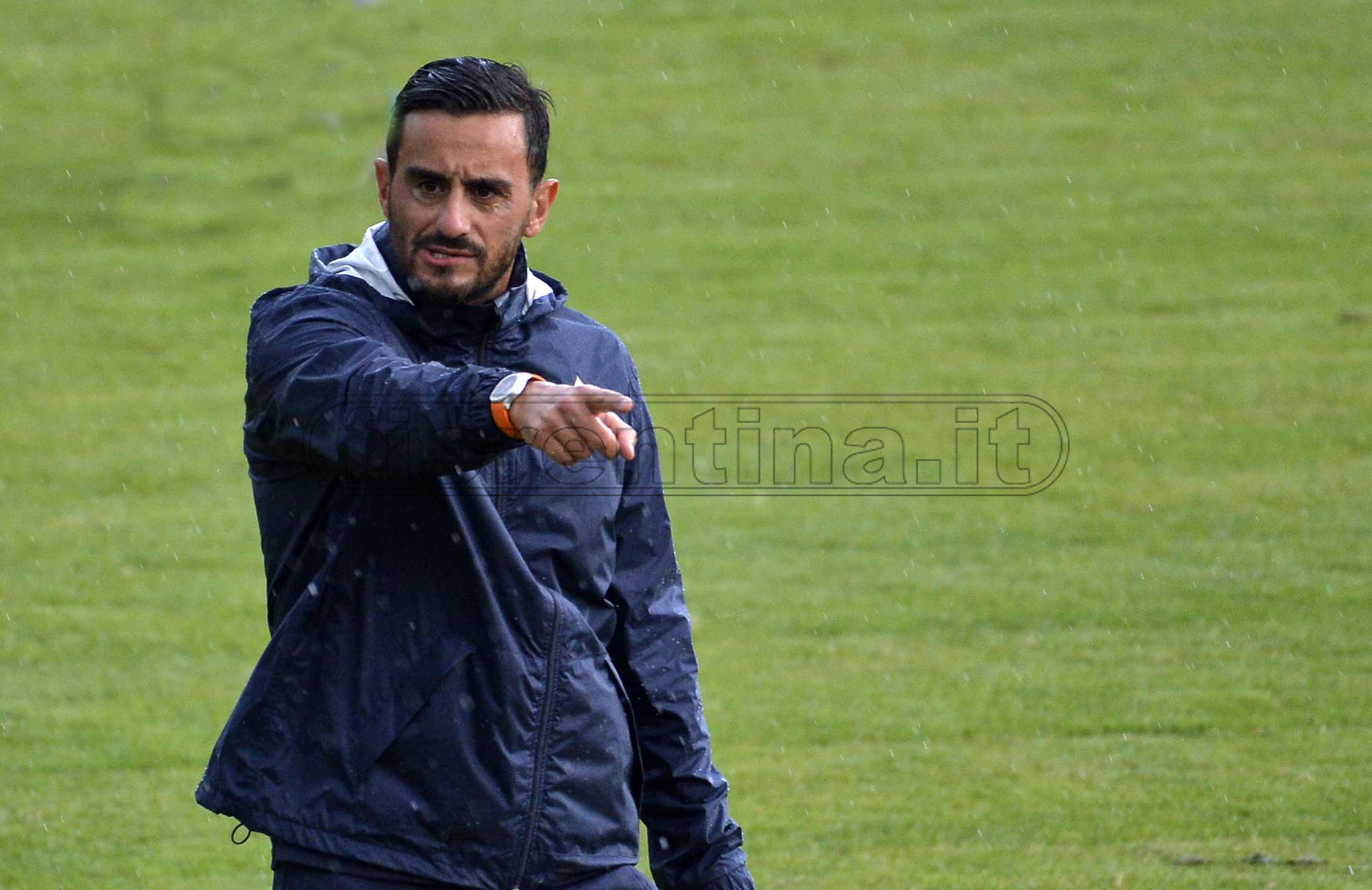 Colloquio Pradè-Aquilani prima della finale di Coppa Italia Primavera (FOTO VI.IT)