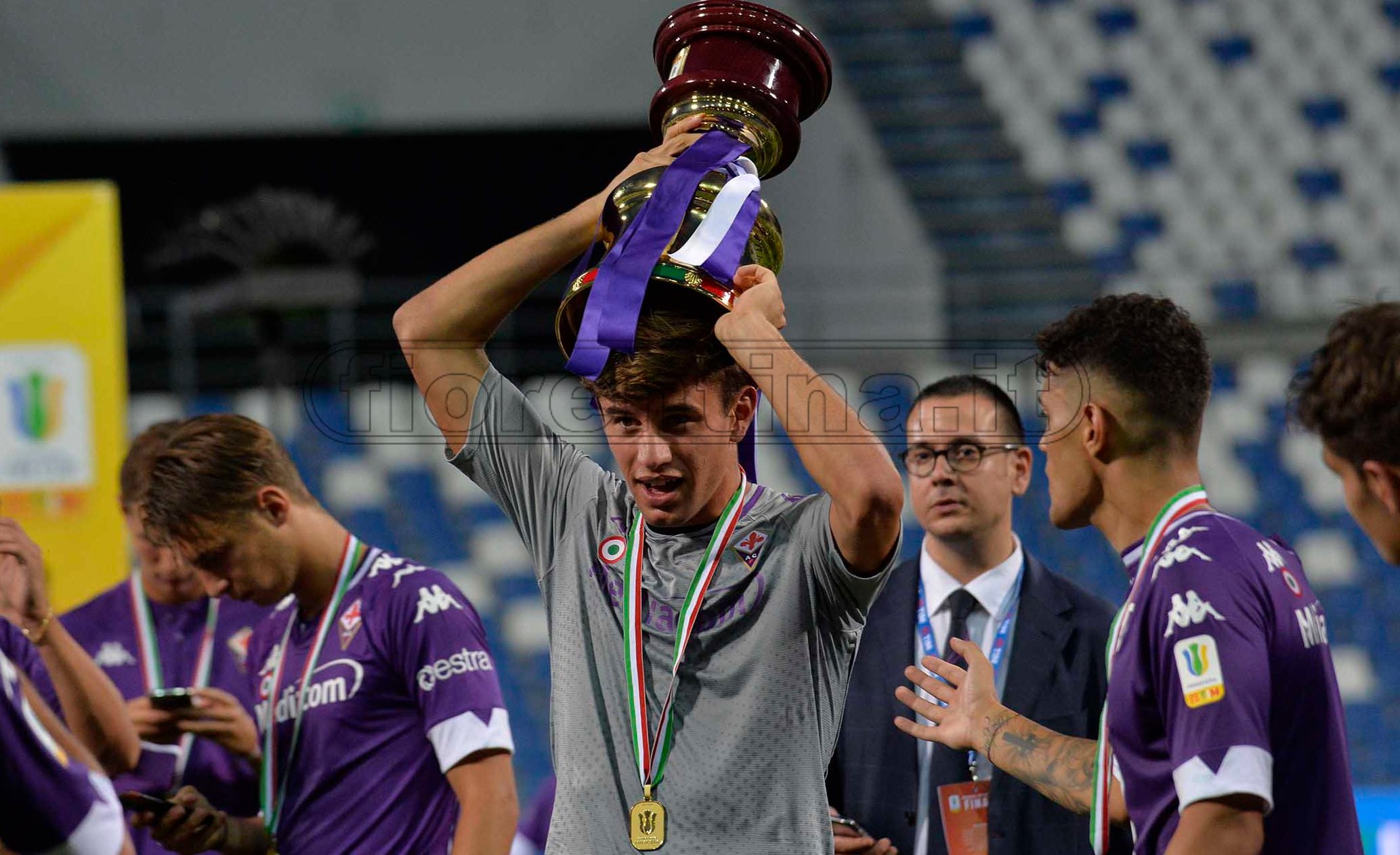 Chiorra: "Che piacere la visita di Commisso. La vittoria in Coppa uno stimolo"
