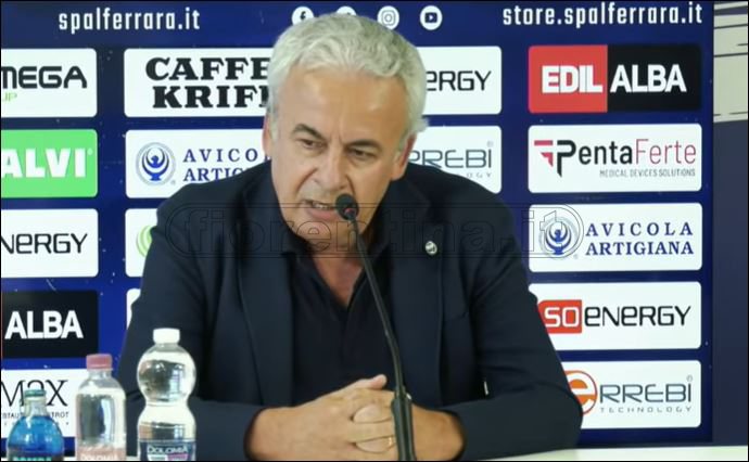 Pres. Spal: "Tradito dai giocatori. Con i viola li ho mandati in campo con la 2° maglia"