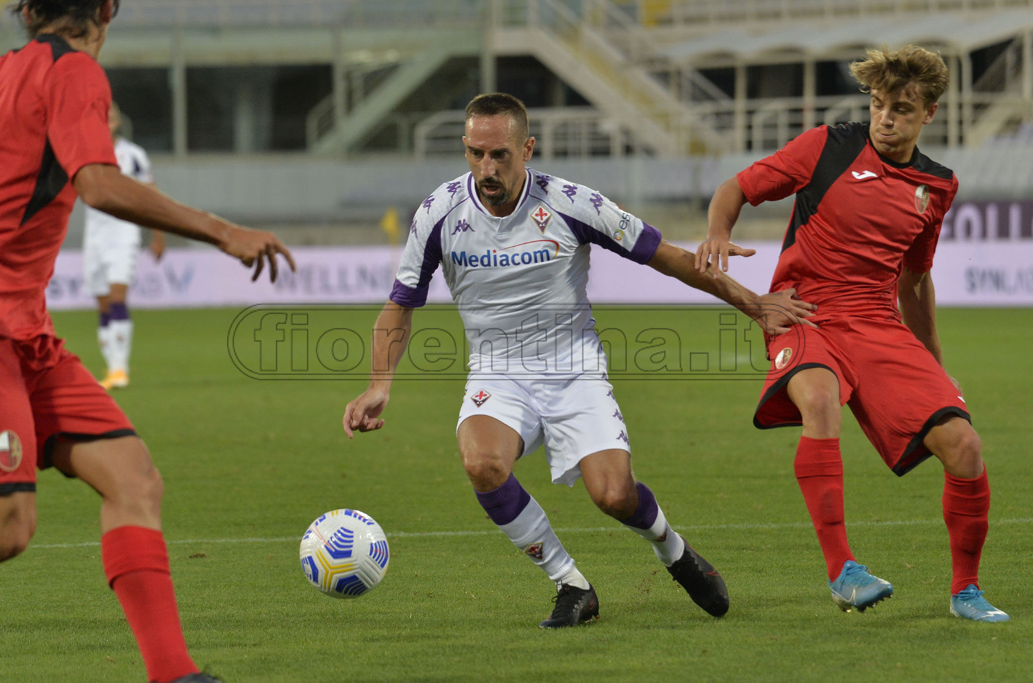 Ribery è tornato a Firenze e si è allenato al centro sportivo (FOTO)