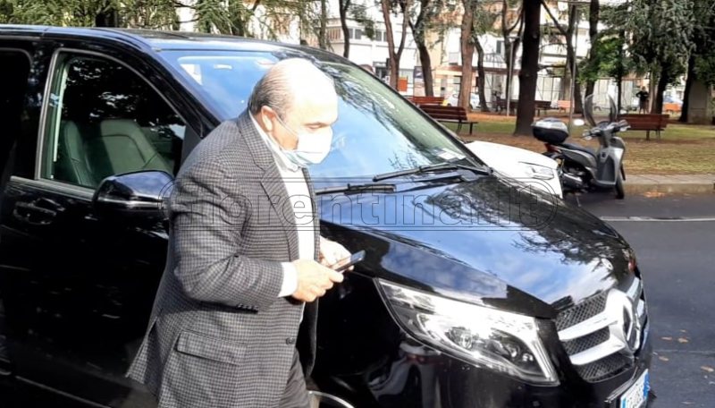 Rocco Commisso è arrivato a Campi dove incontrerà il sindaco Fossi (FOTO/VIDEO VI.IT)