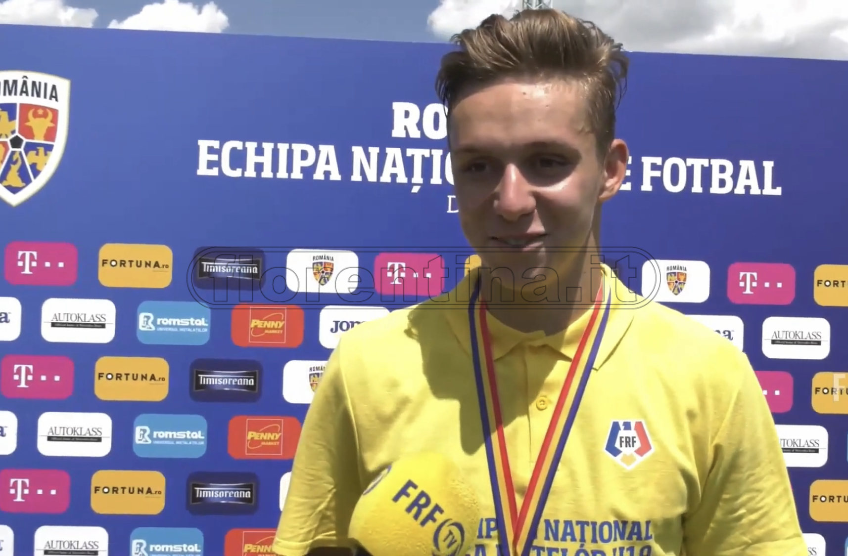 Fiorentina, Louis Munteanu positivo al Covid-19. È in isolamento