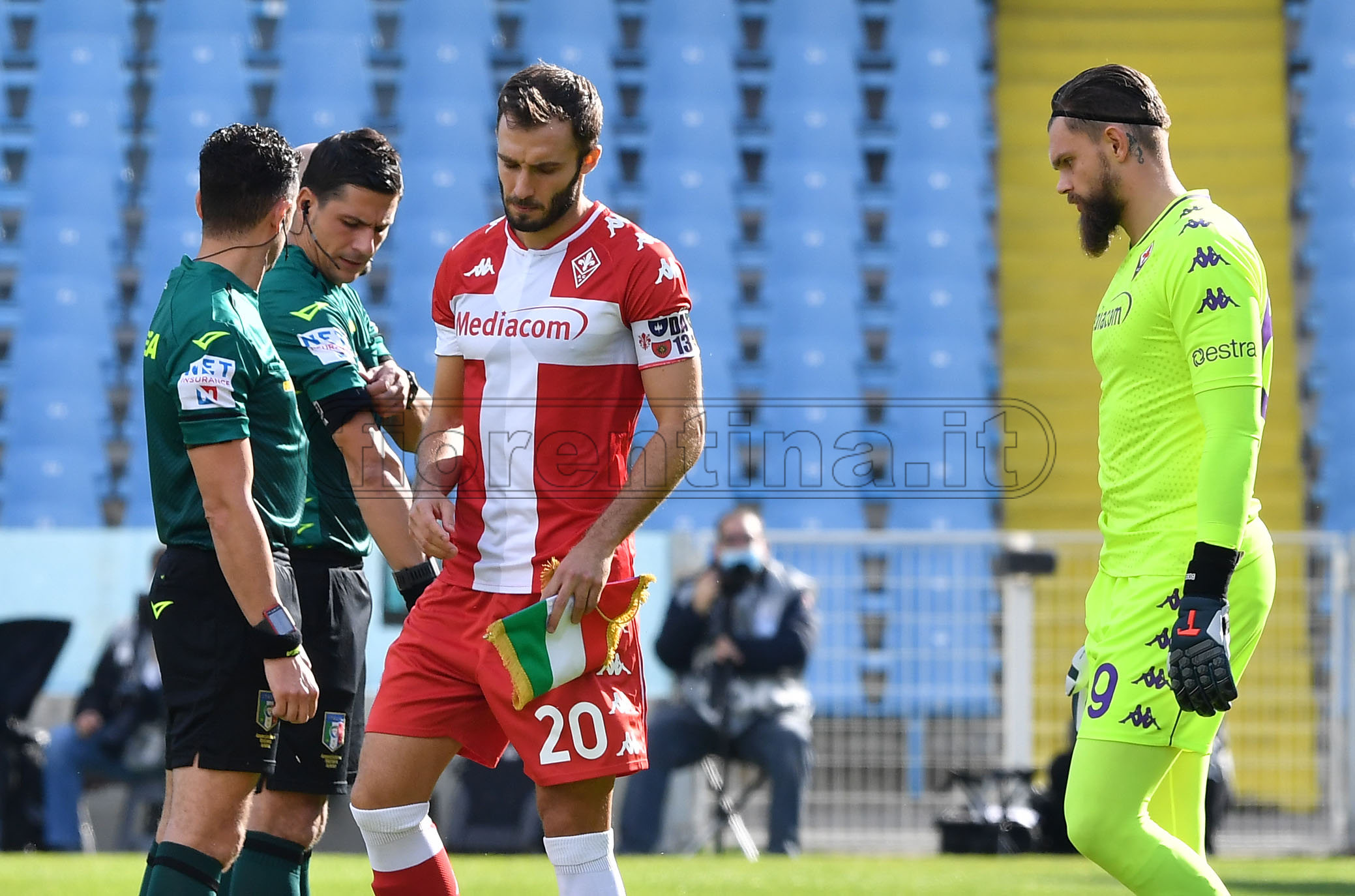 Per Pezzella allenamento differenziato. Da valutare per domenica