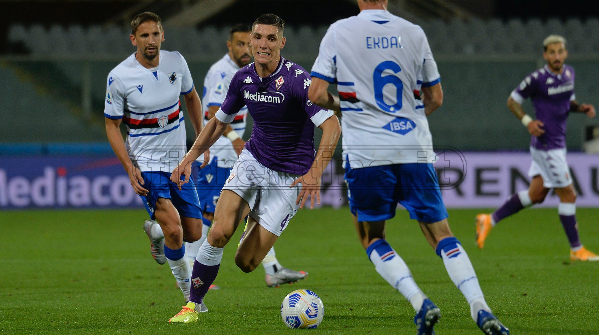Le immagini di Fiorentina-Sampdoria nella fotogallery di VI.IT