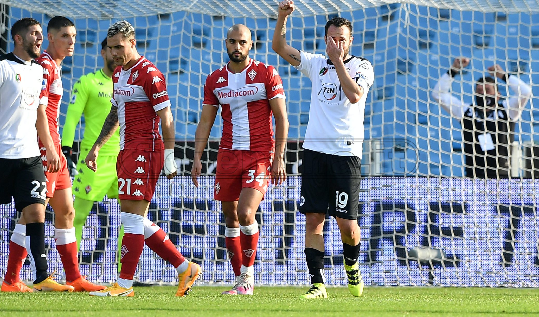 Le immagini di Spezia-Fiorentina nella fotogallery di VI.IT