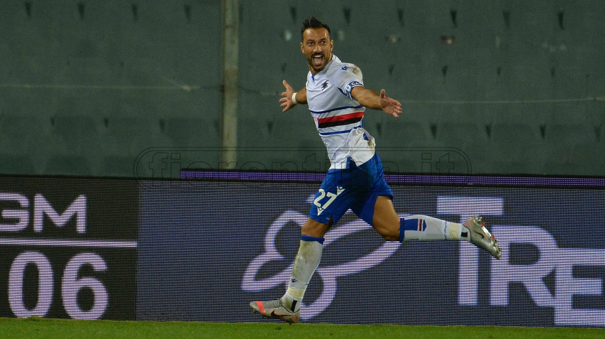 Serie A, la Samp supera 2-0 l'Empoli: decisivo Quagliarella