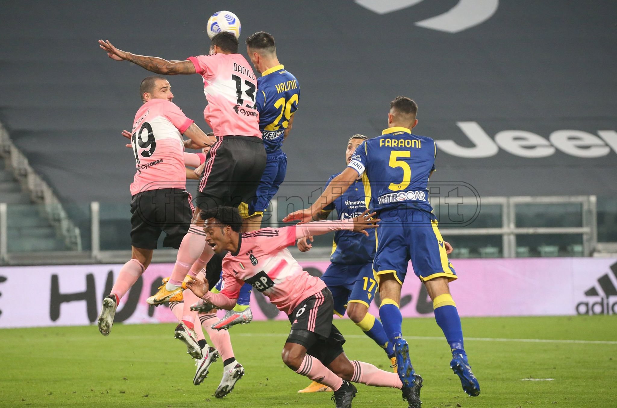 Serie A, ancora un pareggio per la Juventus: è 1-1 col Verona