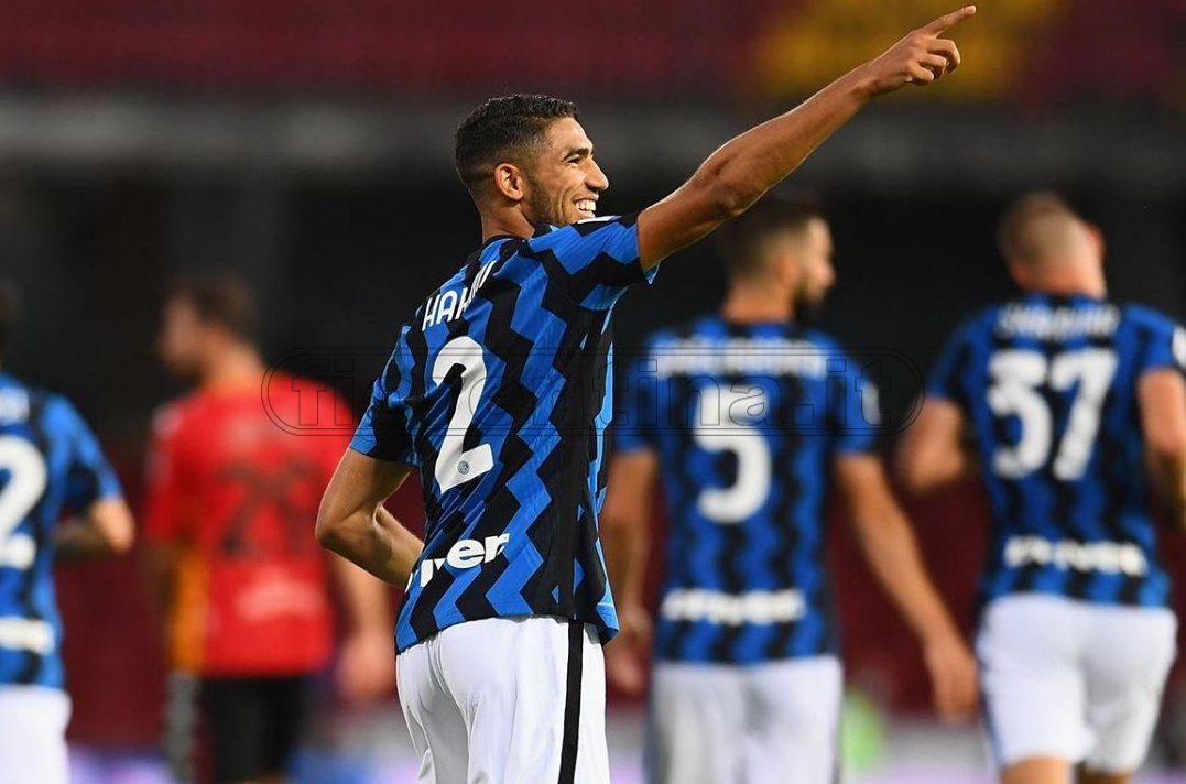 Nuova positività al Covid nelle file dell'Inter: si tratta di Achraf Hakimi