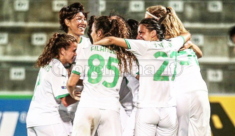 Serie A femminile, gli altri risultati dell'5a giornata: Inter-Roma 1-1, il Sassuolo vola in testa
