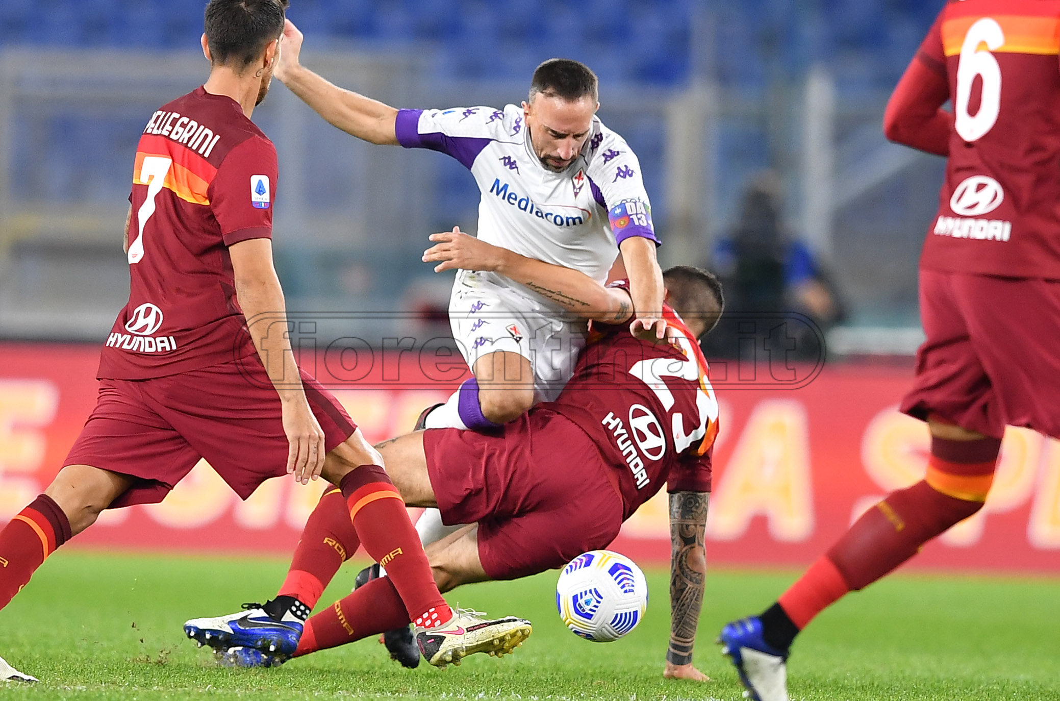 Ribery preoccupa: atteggiamento rassegnato e poca incisività. Deluso dall'allenatore o dall'esperienza fiorentina?