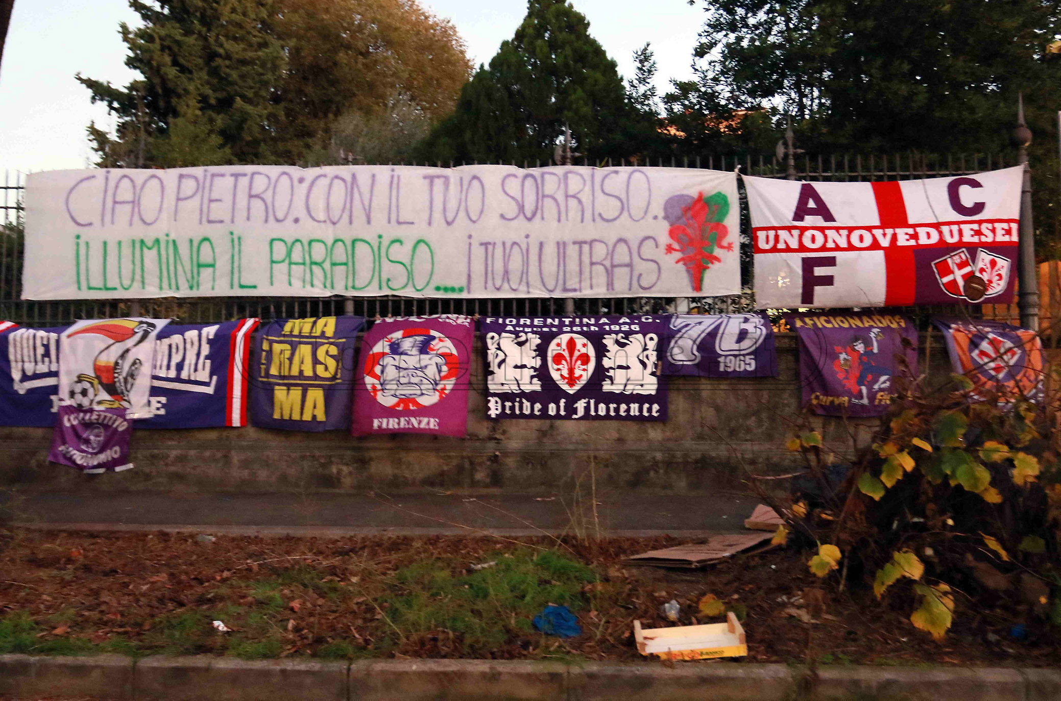 L'ultimo saluto di Firenze a Pietro Vuturo (FOTO VI.IT)