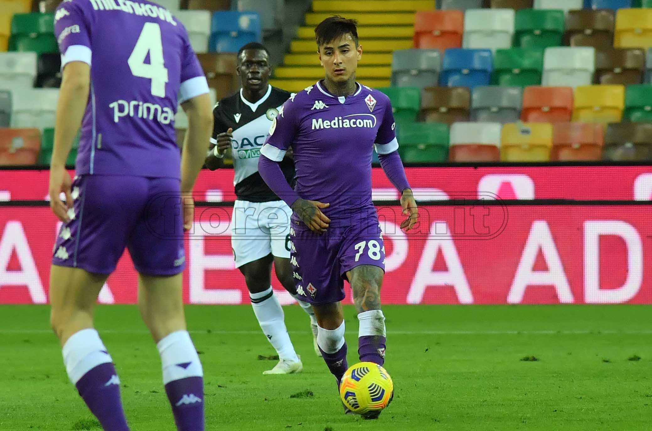 Pulgar era diffidato: salterà gli ottavi di Coppa Italia contro l'Inter