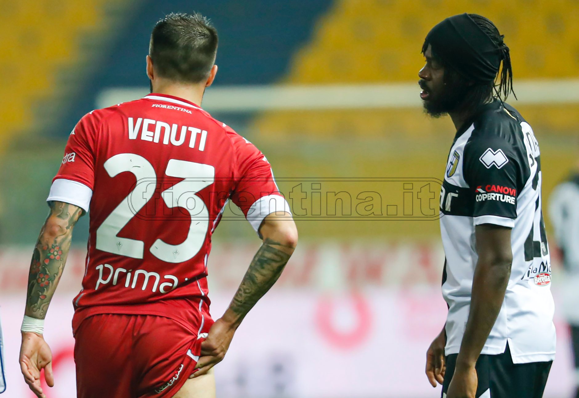 Le immagini di Parma-Fiorentina nella fotogallery di VI.IT