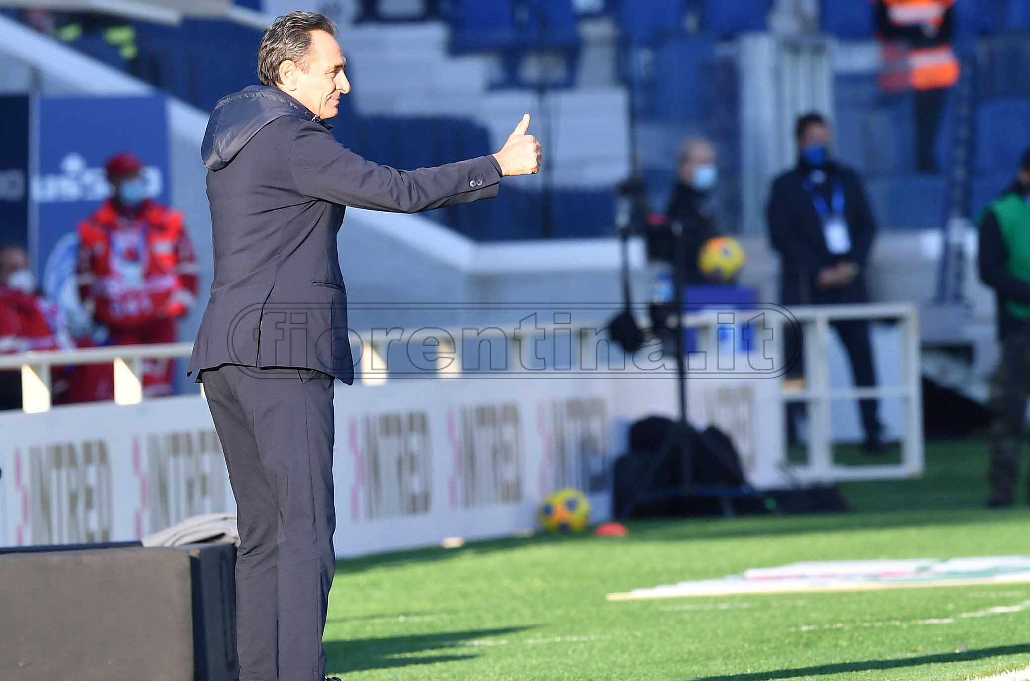Prandelli: "Serve più intensità e attenzione. Eysseric si sta allenando bene"