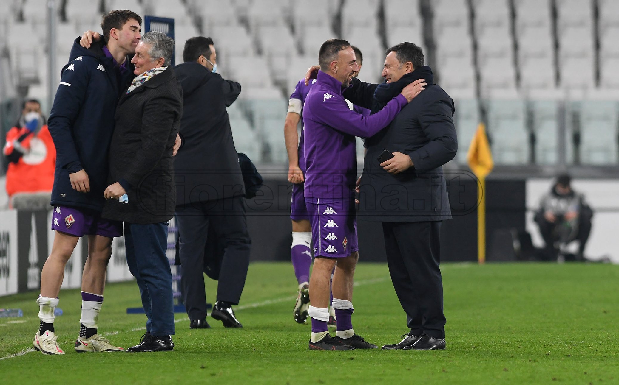 Pradè: "Una vittoria che entra nella storia del club. Rosa completa e tutti devono dare il 100%"