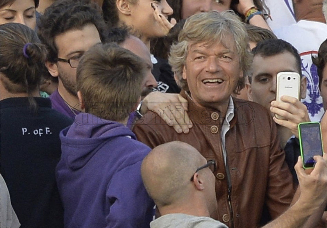 Antognoni ricorda: "Qualche tempo fa in curva insieme ai miei tifosi" (FOTO)
