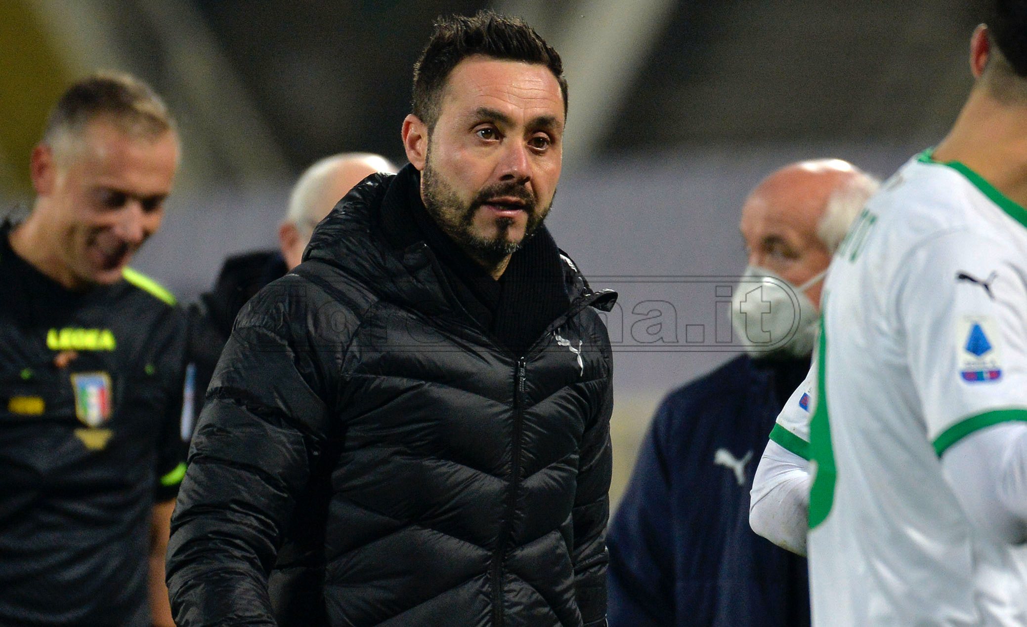 De Zerbi: "Sul rigore viola c'era fallo su Locatelli. Avremmo meritato 3 punti"
