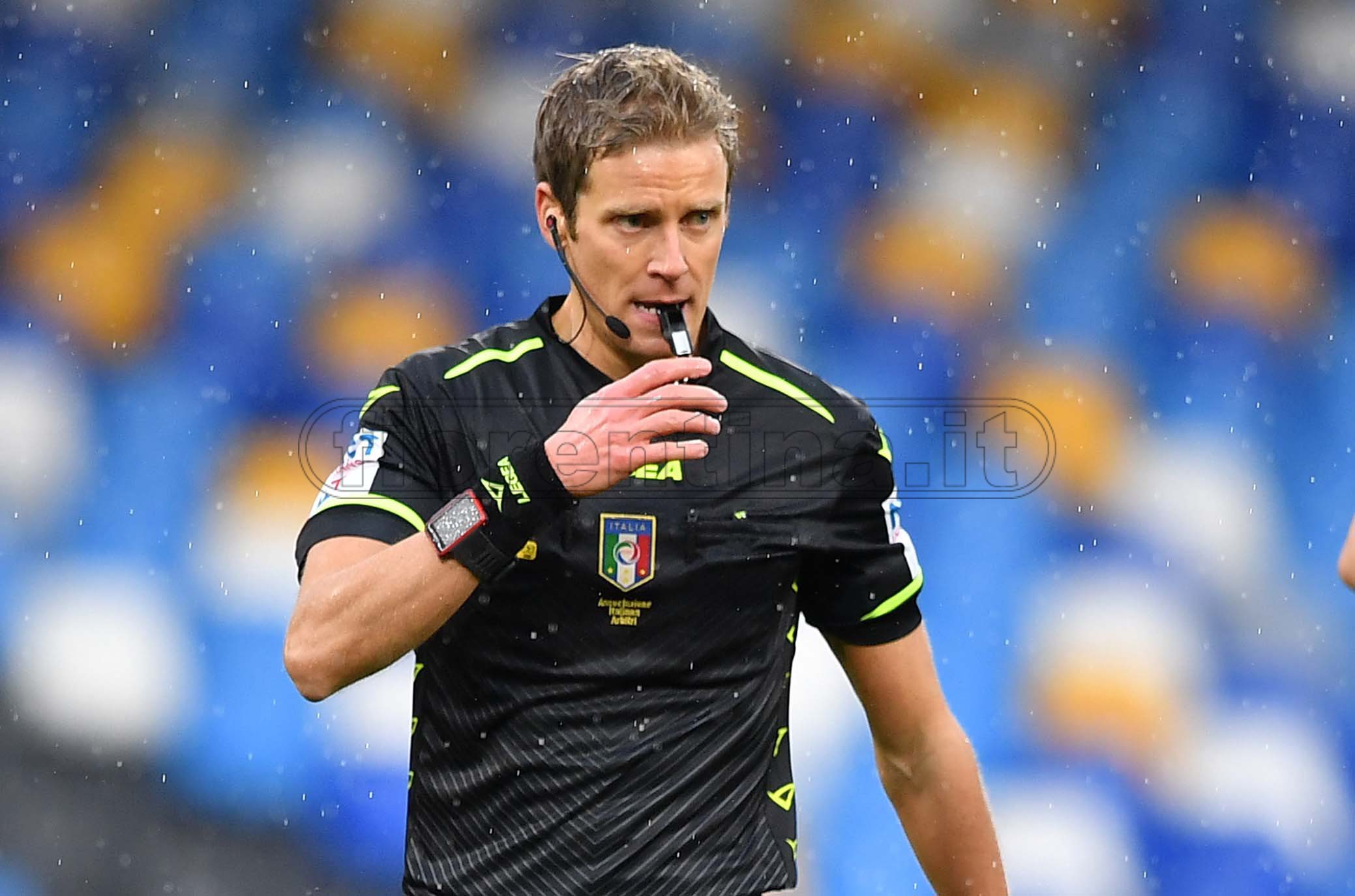 Inter-Fiorentina, arbitra Chiffi di Padova. Valeri al Var