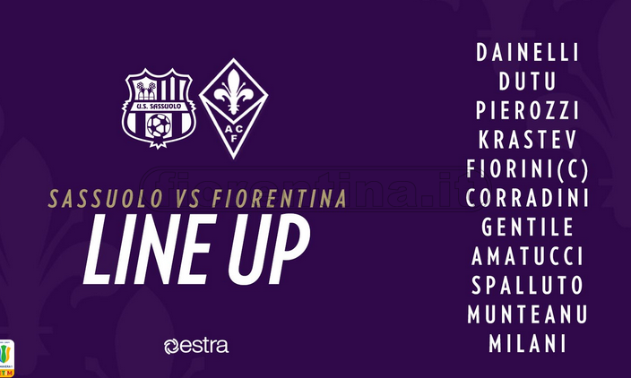 Primavera, ultimo atto della stagione: le formazioni ufficiali di Sassuolo-Fiorentina
