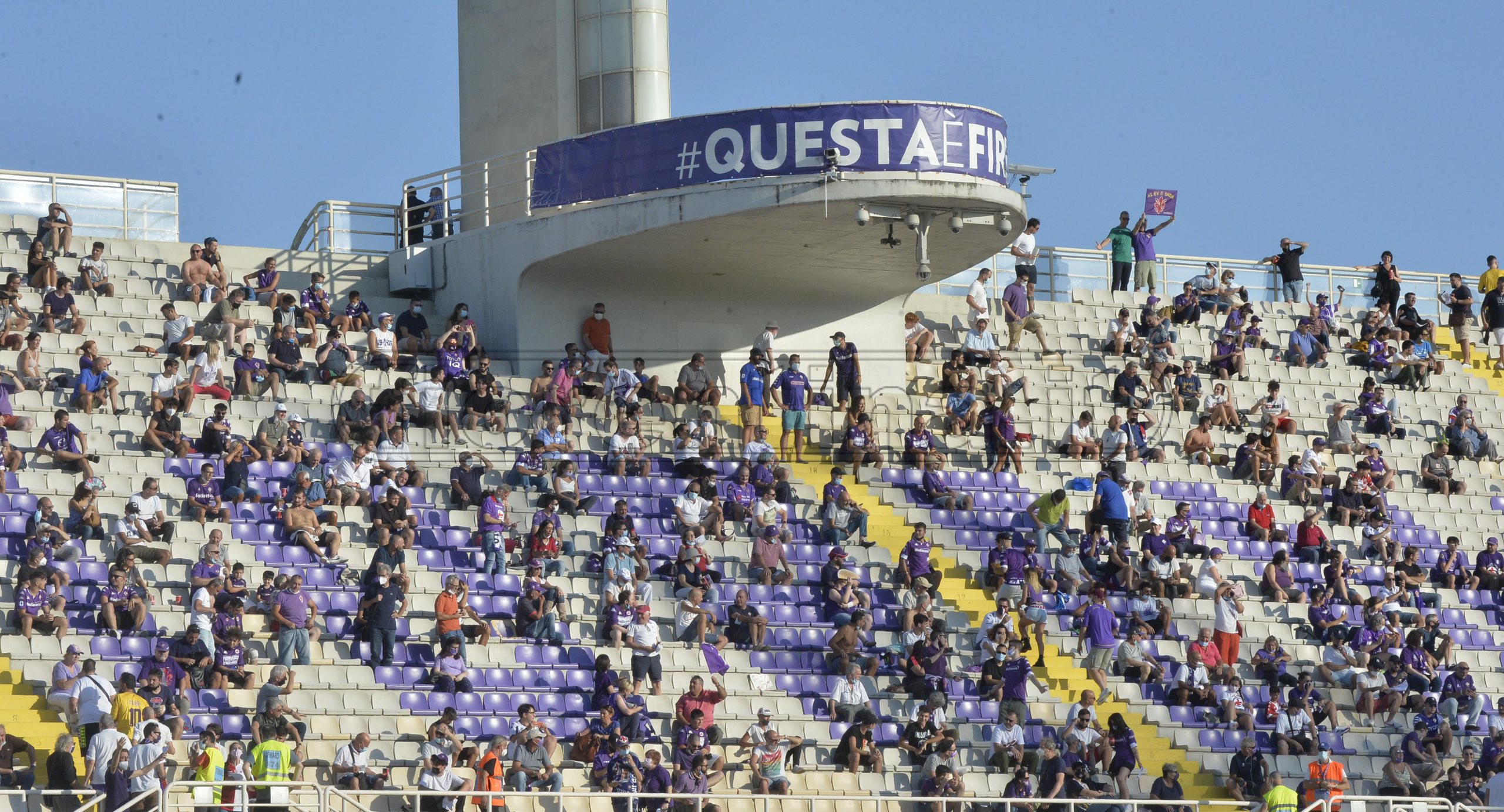 Franchi al 50%: ottomila biglietti per Fiorentina-Udinese. Attesa per la Fiesole