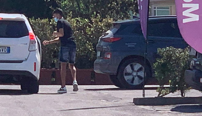 Centro sportivo: arrivato Montiel a prendere gli effetti personali. Lo aspetta il Siena (FOTO)