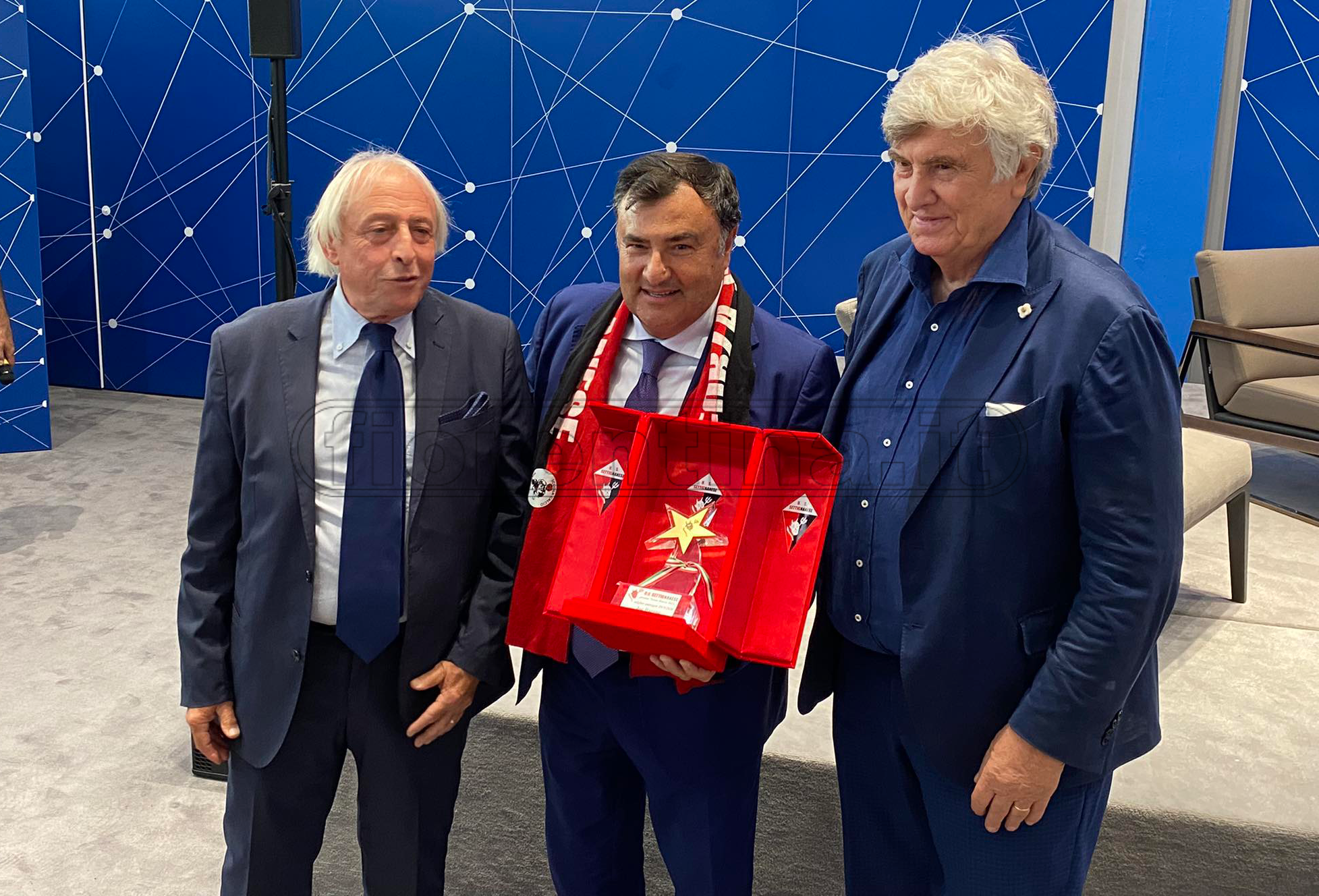 Nereo Rocco, Joe Barone premiato come miglior manager (FOTO VI.IT)