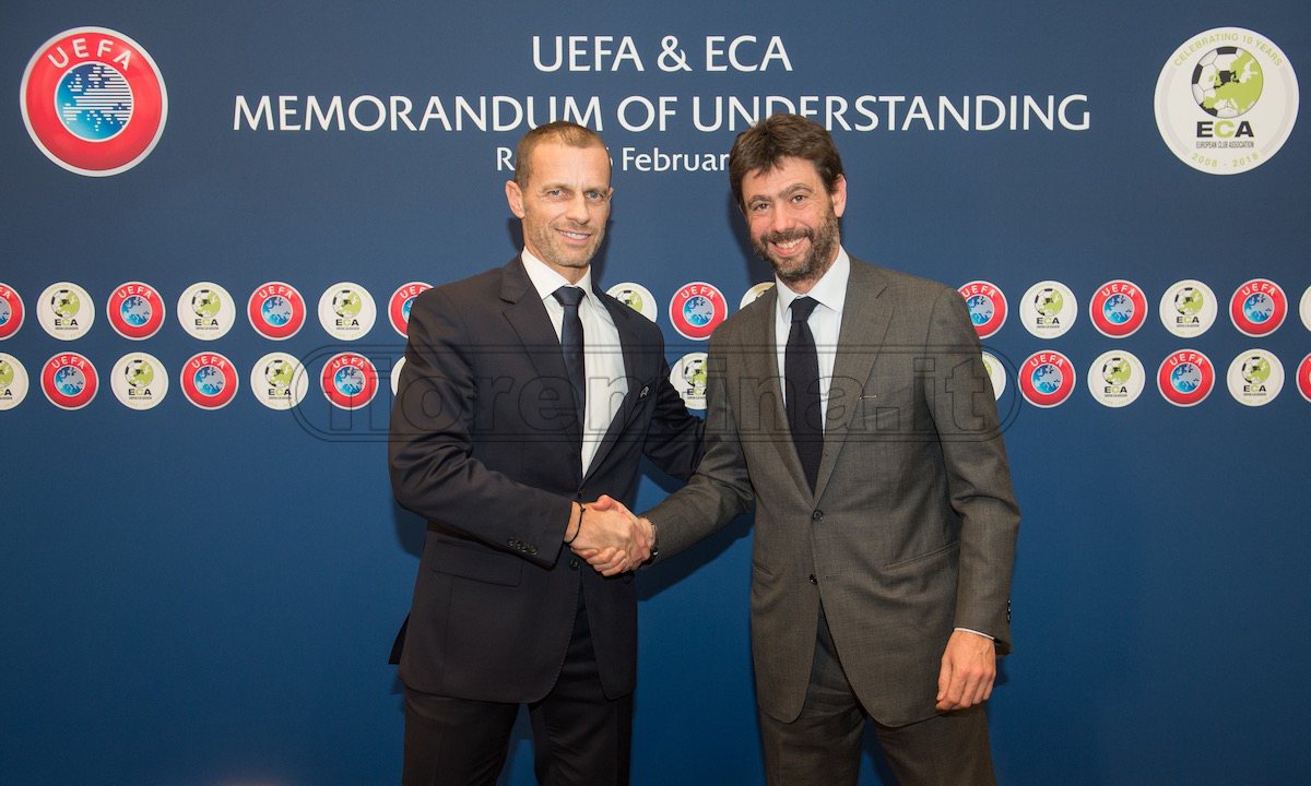 Ceferin: "Juventus, tutto sbagliato. Agnelli? Nessun affetto, ma rispetto il club"