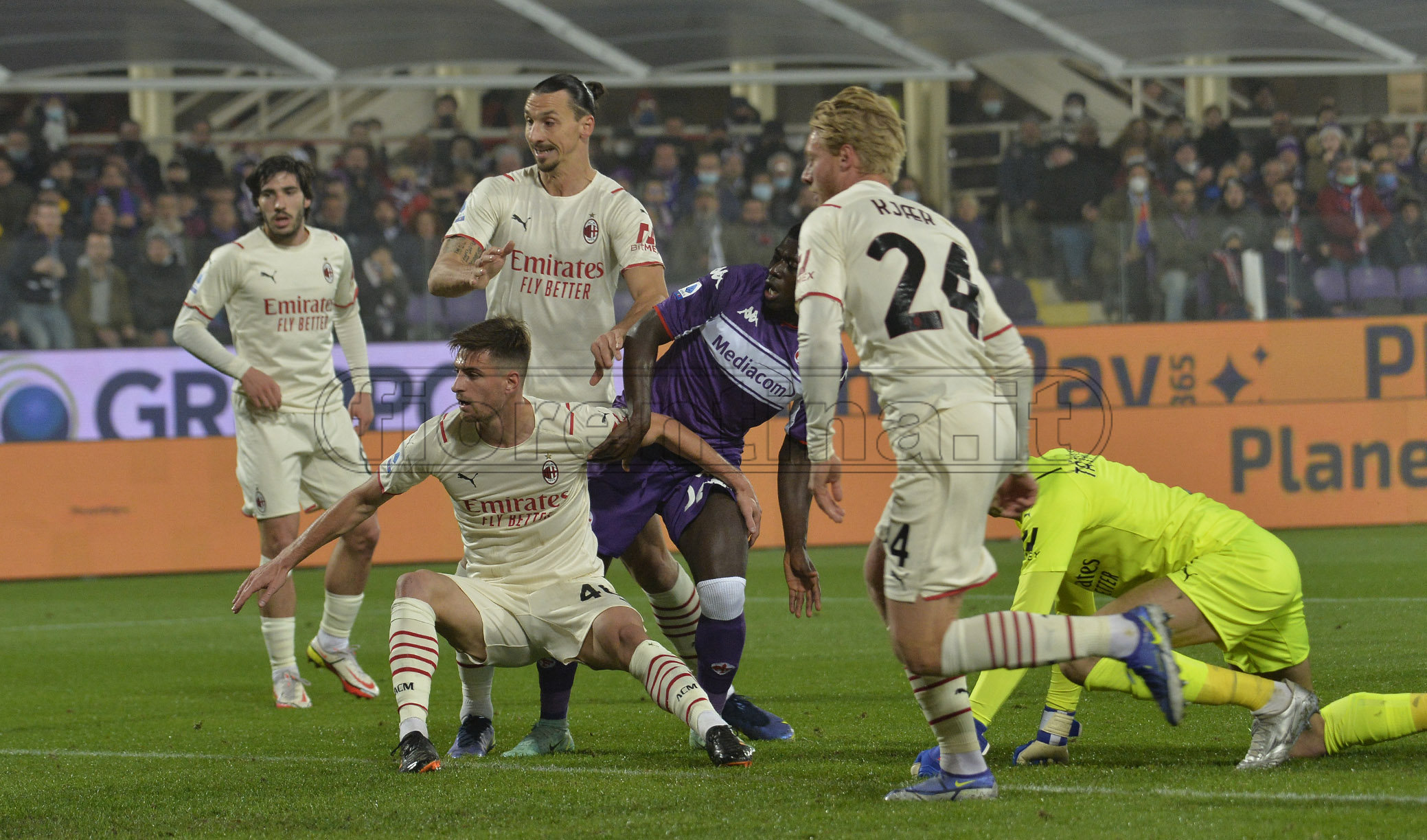 Milan-Fiorentina a confronto: difesa solida per Pioli, ma pochi gol. Viola: tanti tiri, poche reti