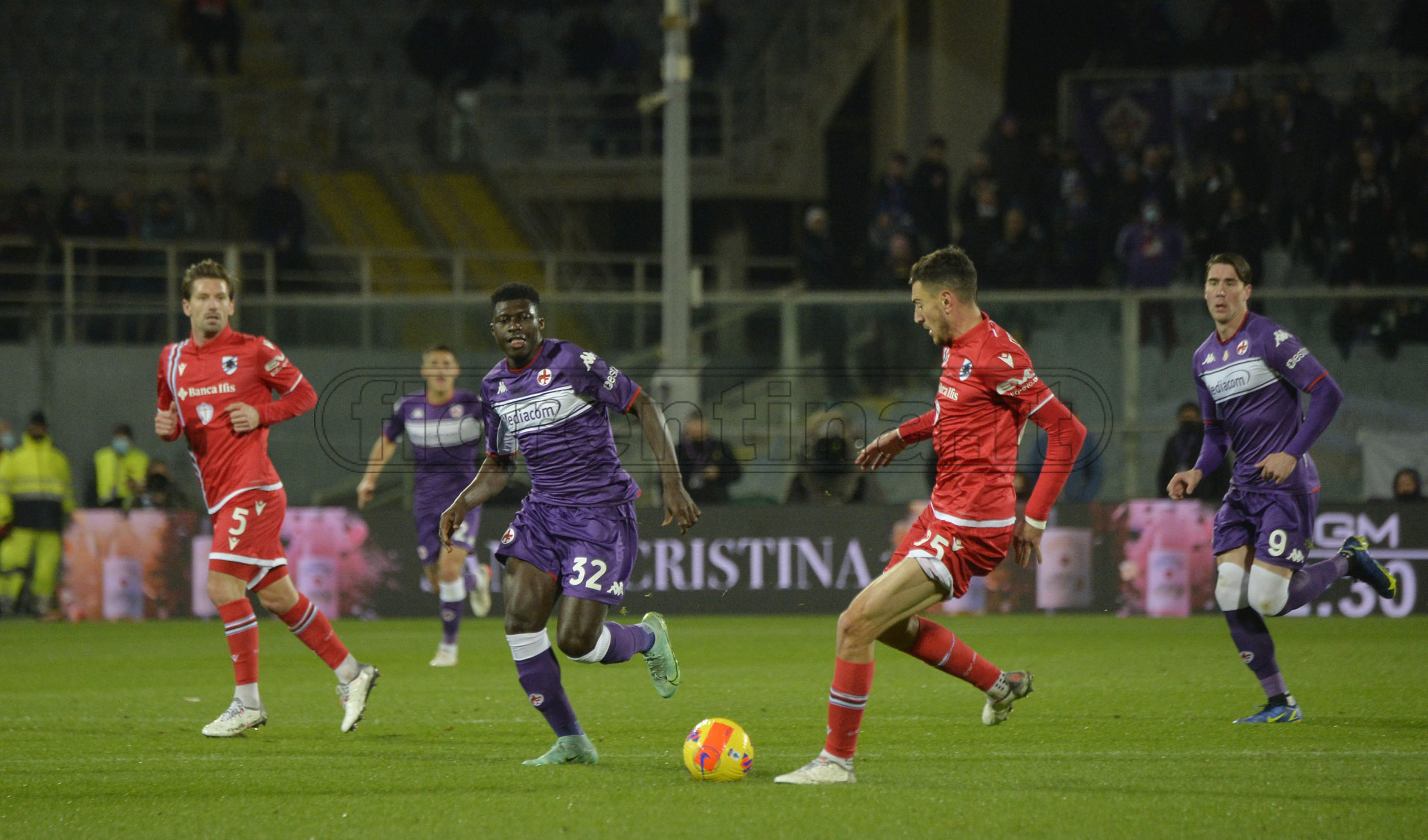 Samp-Fiorentina a confronto: Doria, 10 ko in casa. Candreva top per tiri/assist. Nei viola guida Nico