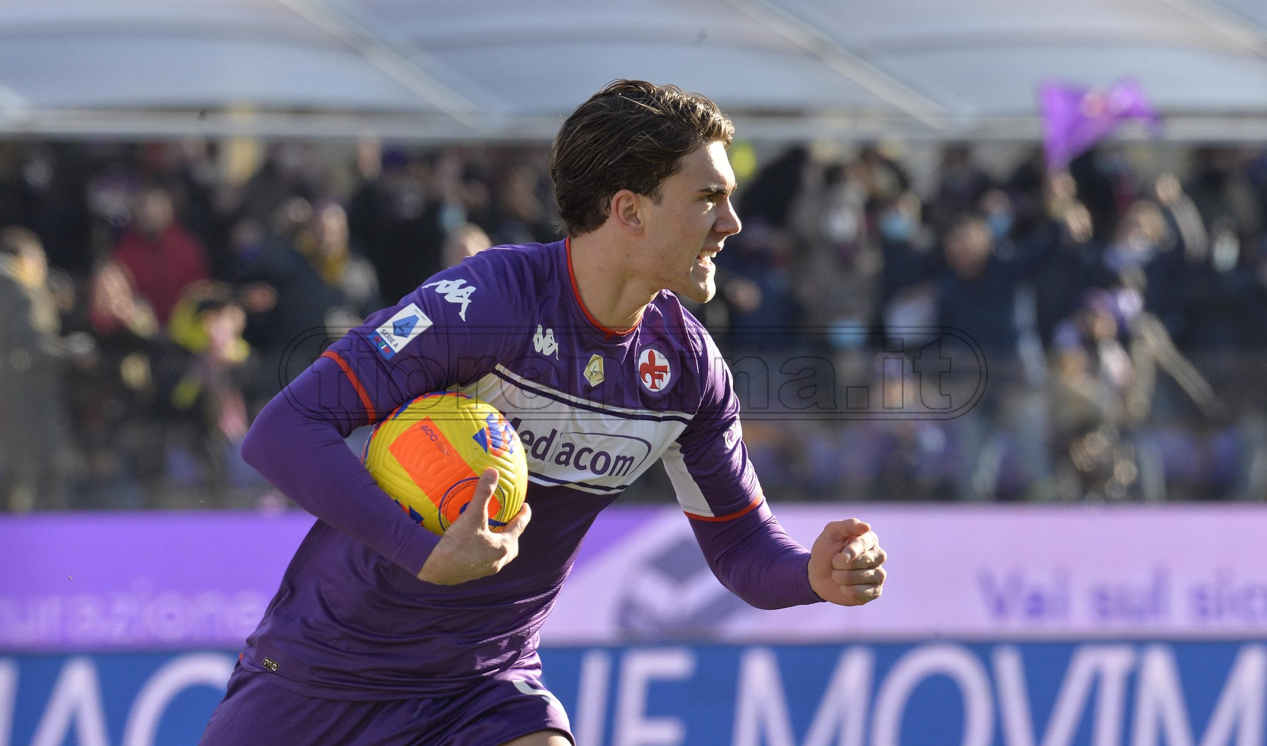 Vlahovic premiato come miglior giocatore di dicembre. De Siervo: "Continua a stupire"