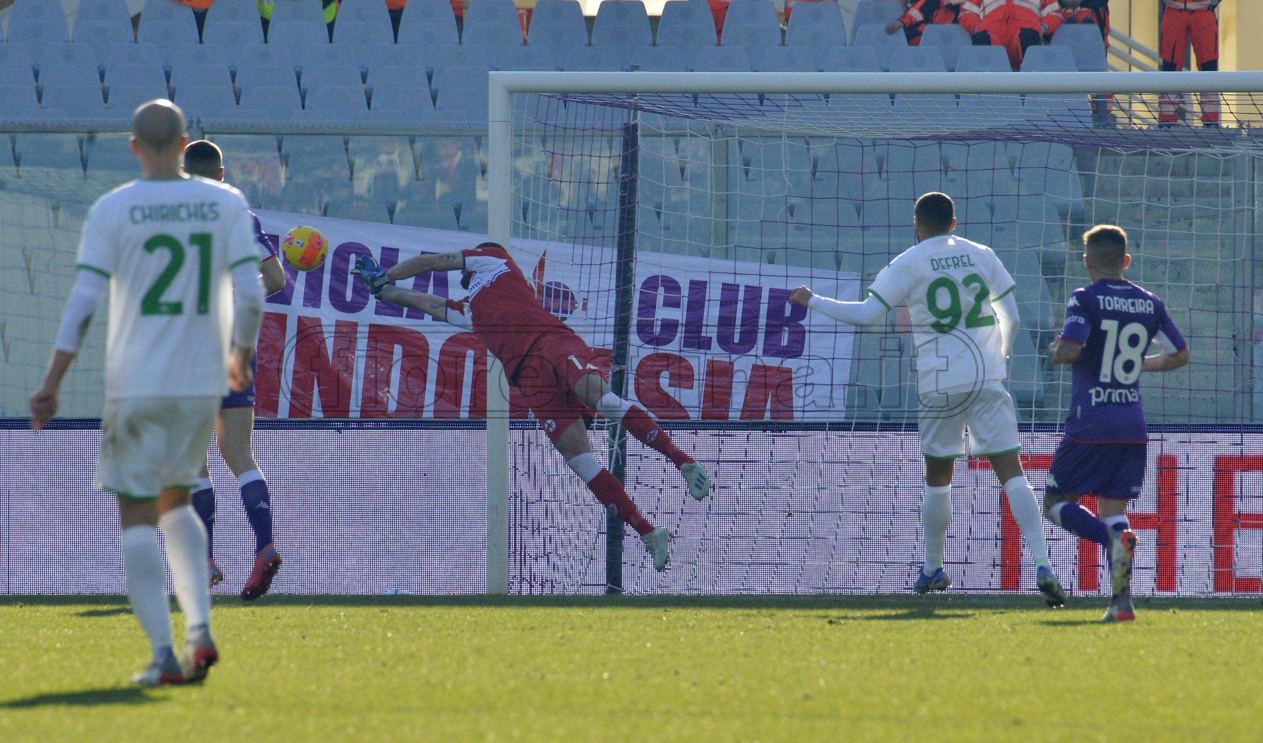 Sassuolo: 4-2-3-1 contro la Fiorentina. Davanti tutto confermato, dubbi sulle corsie