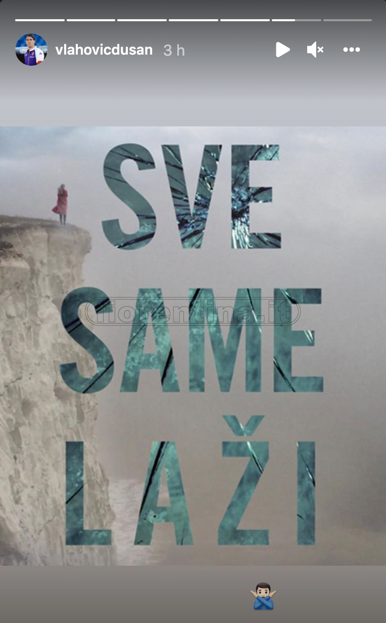 Vlahovic, storia enigmatica su Instagram. Smentisce una notizia circolata in Serbia