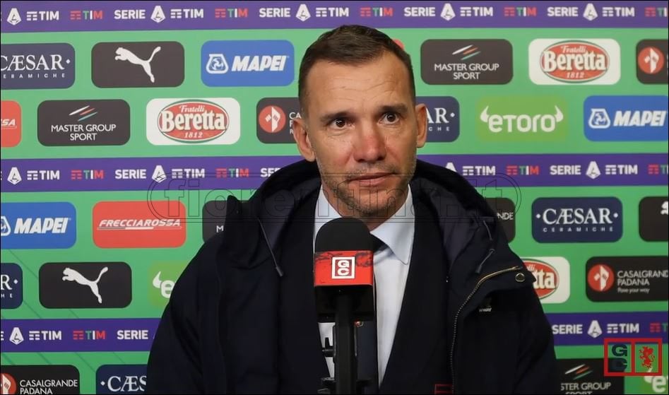 Genoa, Shevchenko in bilico: ok in Coppa col Milan, ma ci sarà a Firenze?