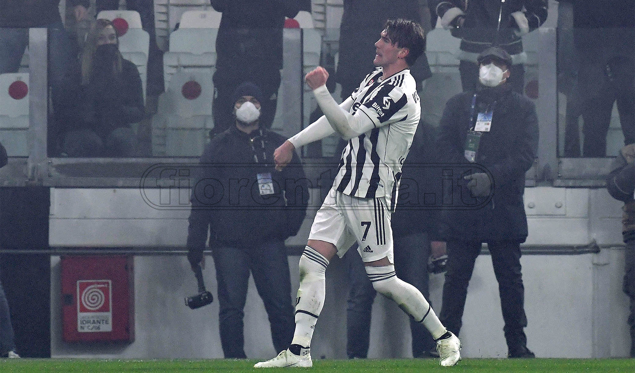 Serie A, la Juve vince 2-3 a Empoli. Doppietta di Vlahovic, in gol anche Zurkowski