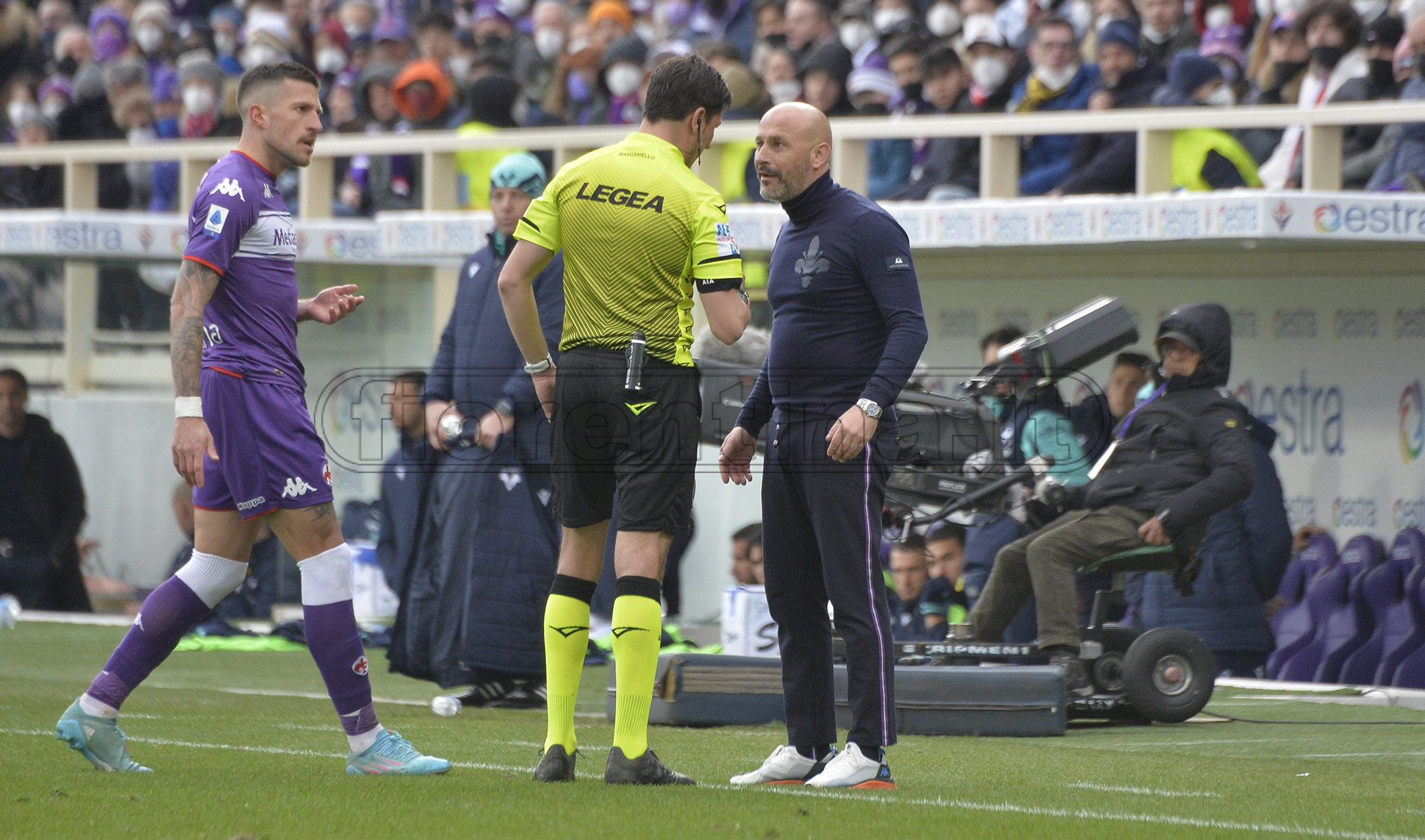 Col Sassuolo arbitra Manganiello: bilancio positivo per i viola