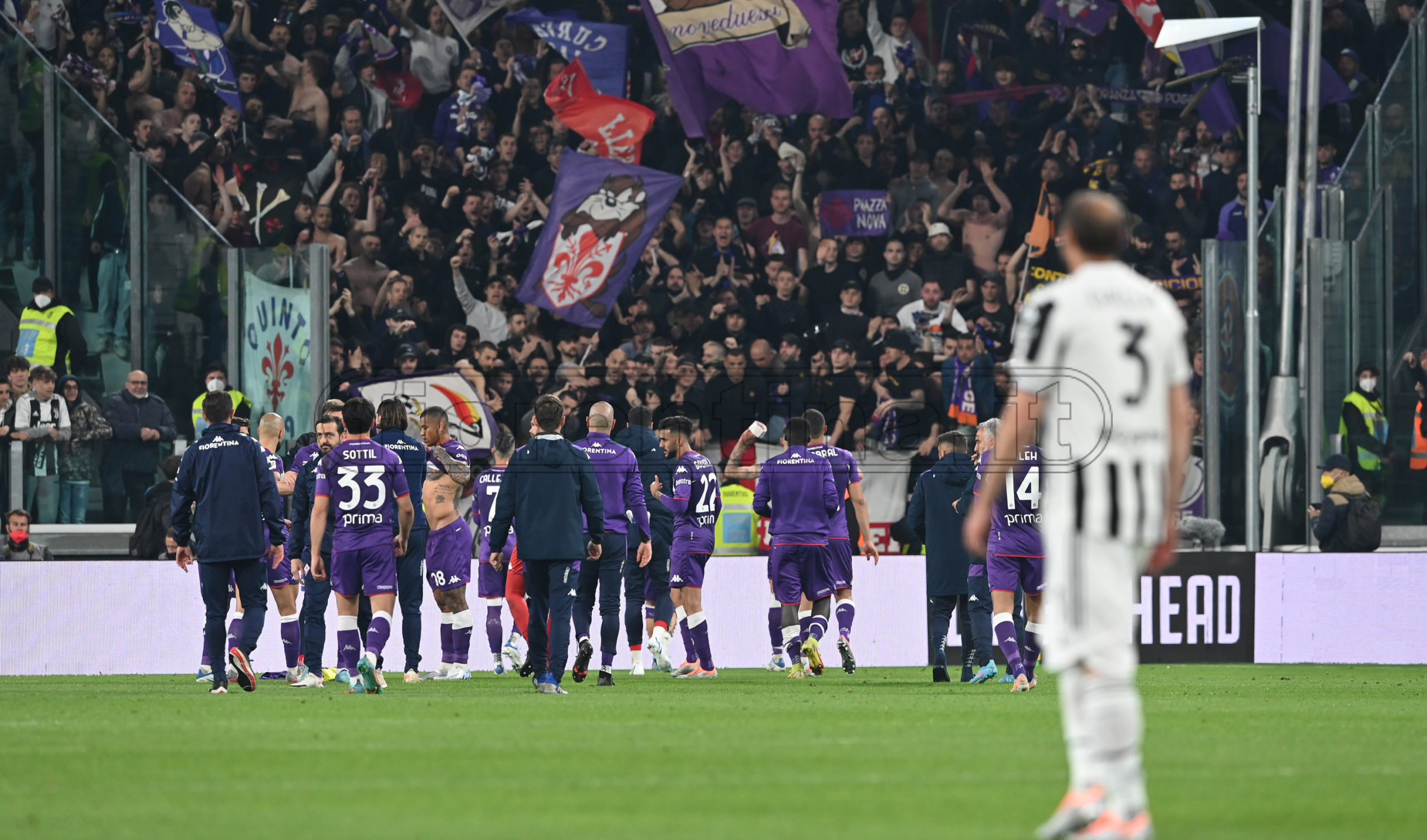 La Fiorentina giocherà l'ultima di campionato contro la Juventus sabato alle 20.45