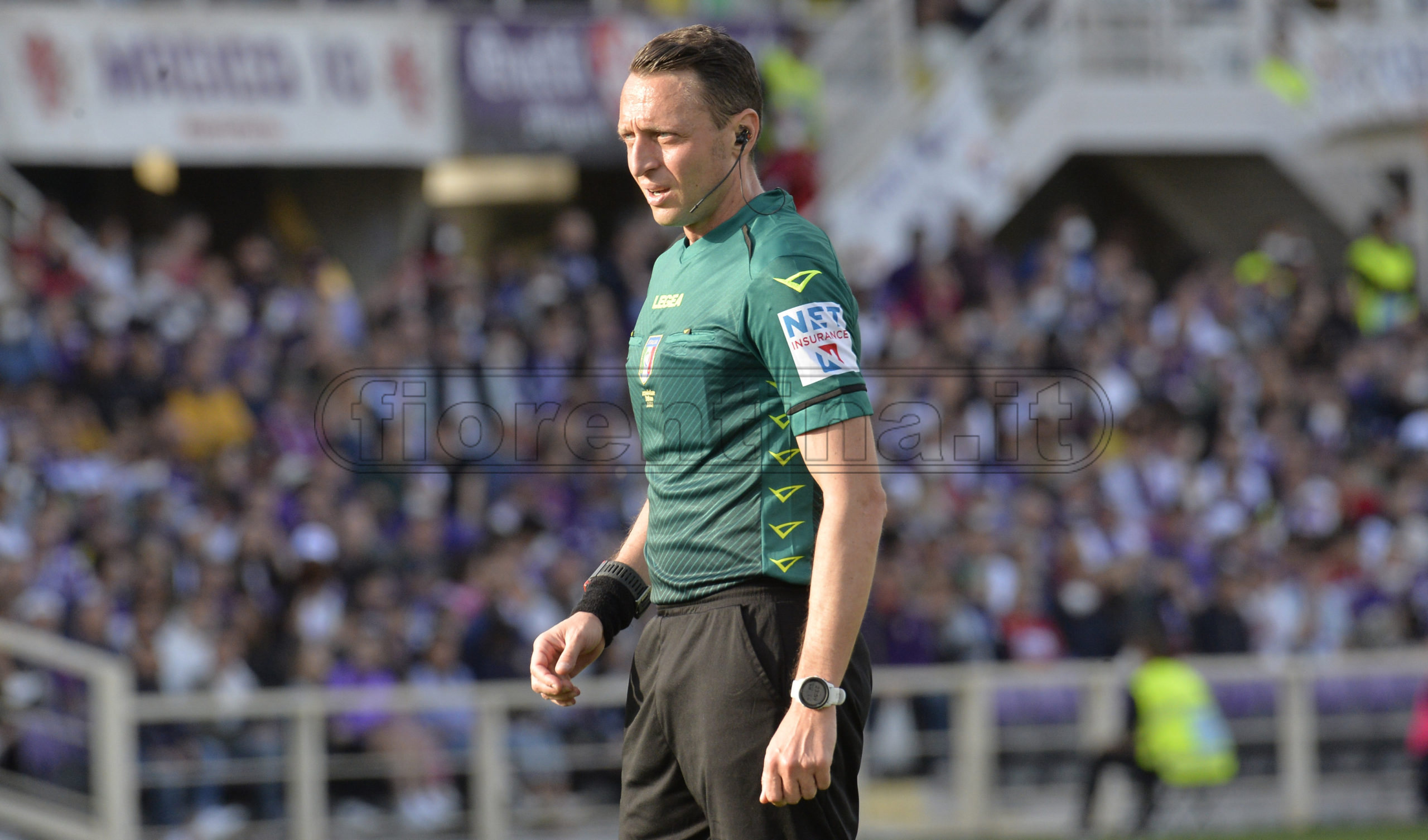 Fiorentina-Lecce sarà arbitrata da Abisso. Banti al Var